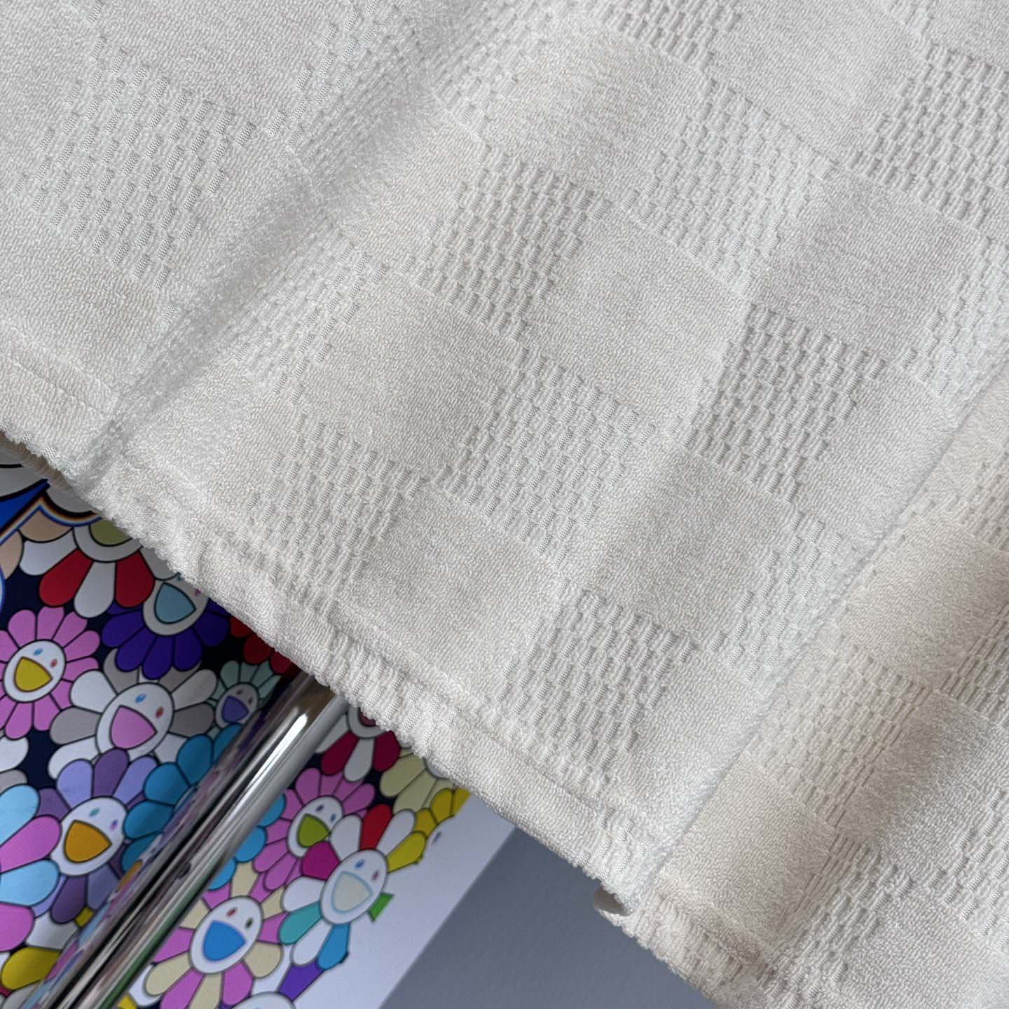 Louis Vuitton Damier French Terry Cotton T-Shirt - DopestKickz