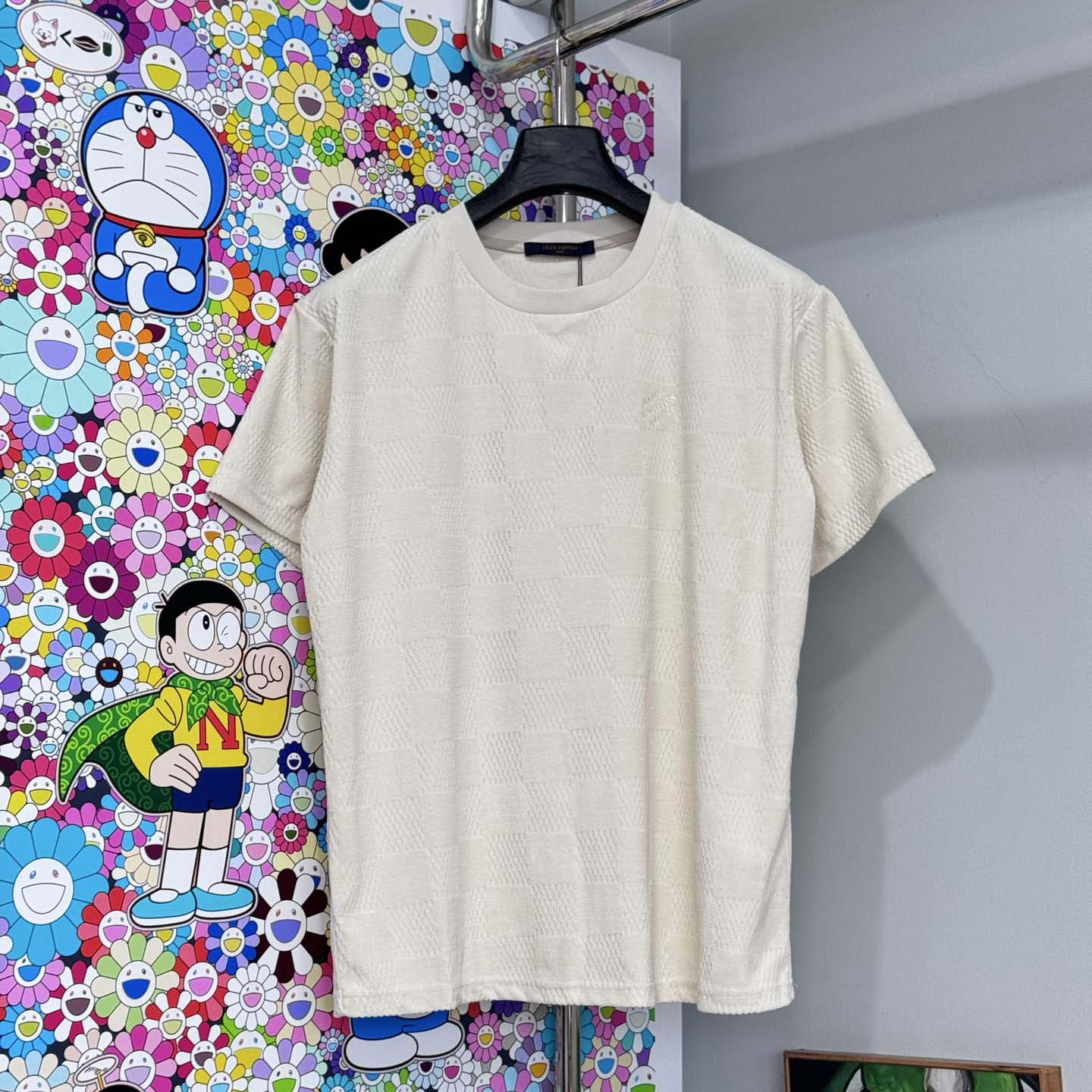 Louis Vuitton Damier French Terry Cotton T-Shirt - DopestKickz