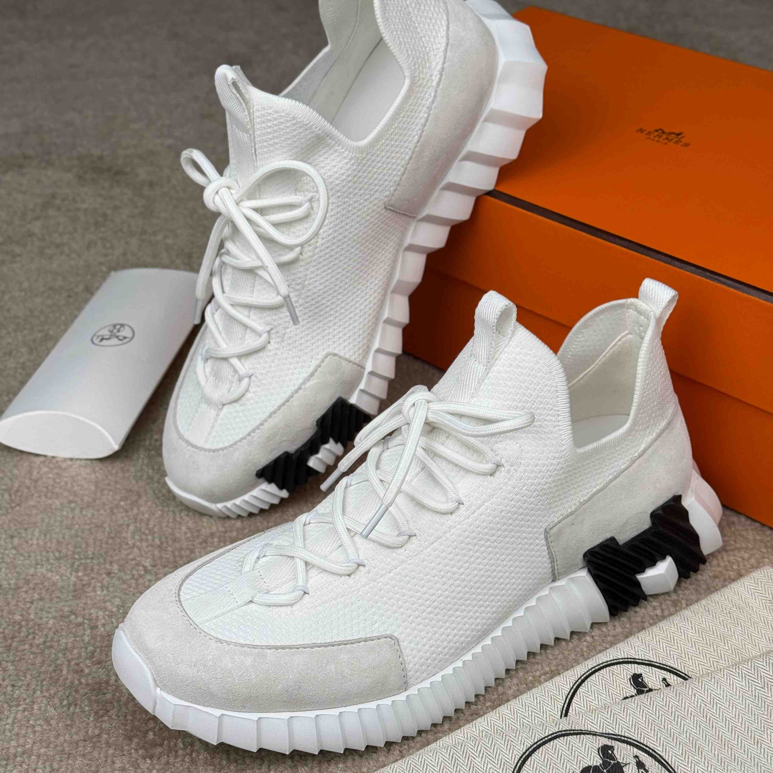 Hermes Lift Slip-On Sneaker - DopestKickz