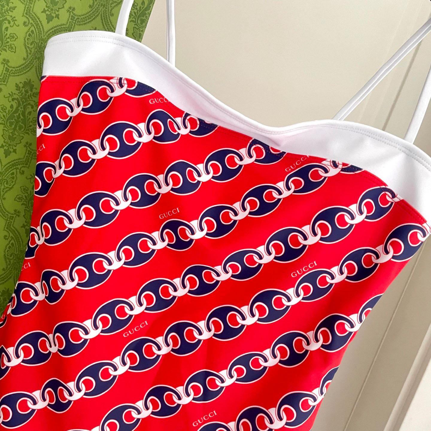 Gucci  Printed One-Piece Swimsuit - DopestKickz