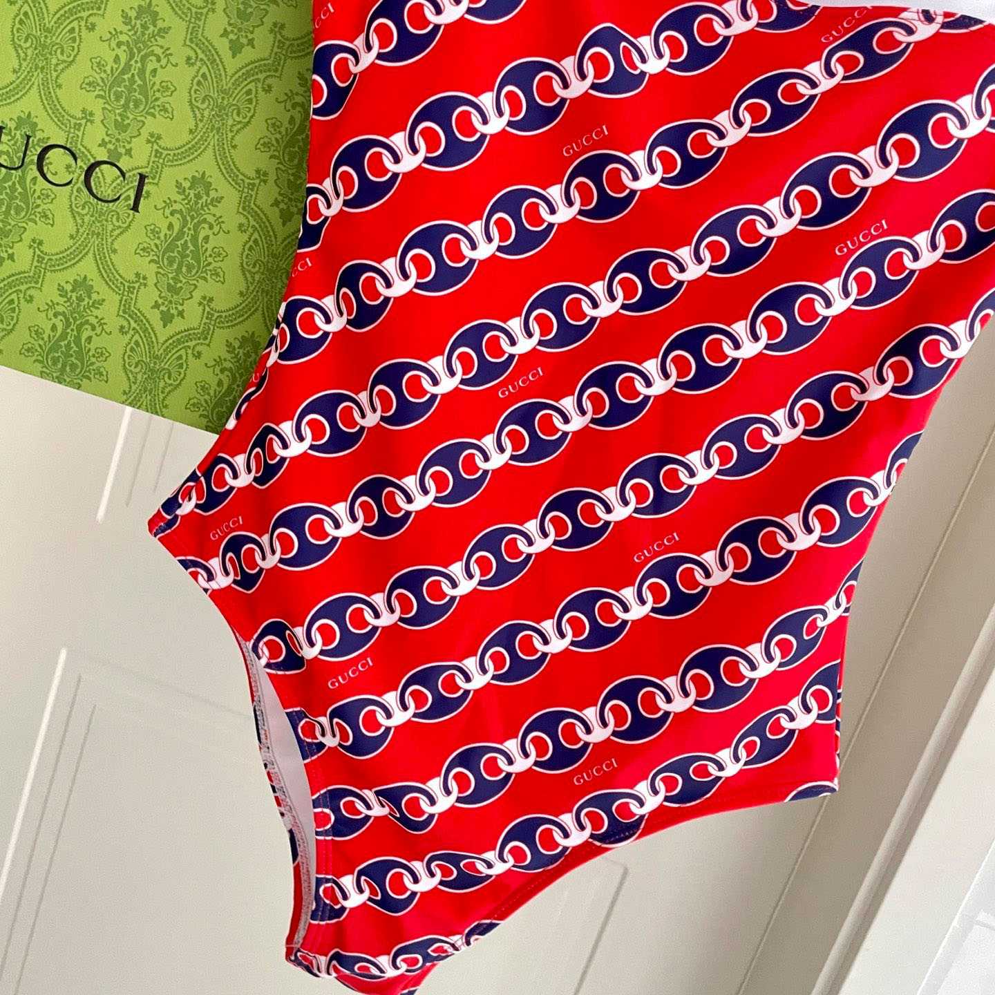 Gucci  Printed One-Piece Swimsuit - DopestKickz