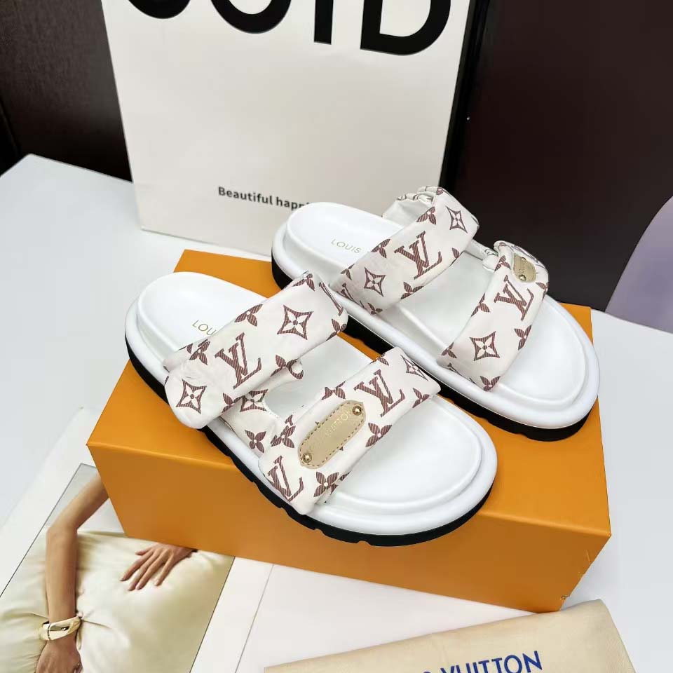 Louis Vuitton Pool Pillow Comfort Mule   1AHMDW - DopestKickz