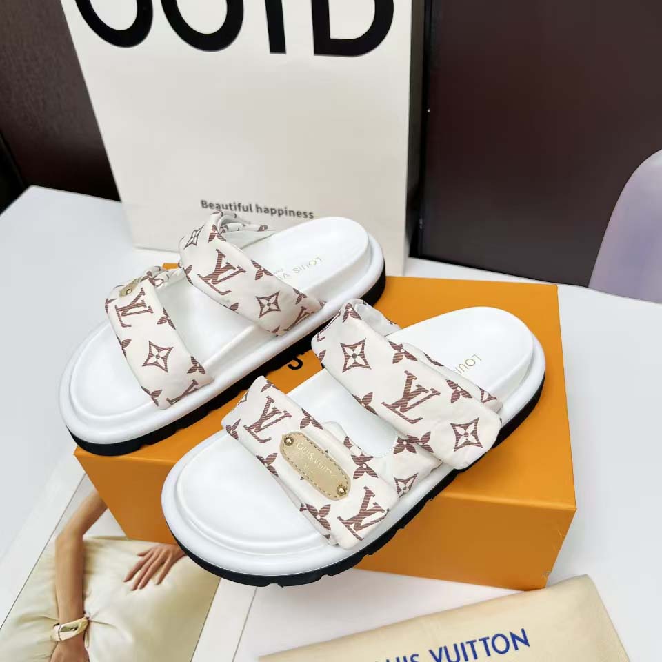 Louis Vuitton Pool Pillow Comfort Mule   1AHMDW - DopestKickz