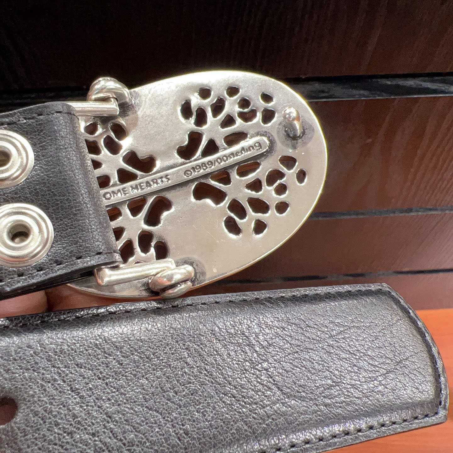 Chrome Hearts Leather Belt   - DopestKickz