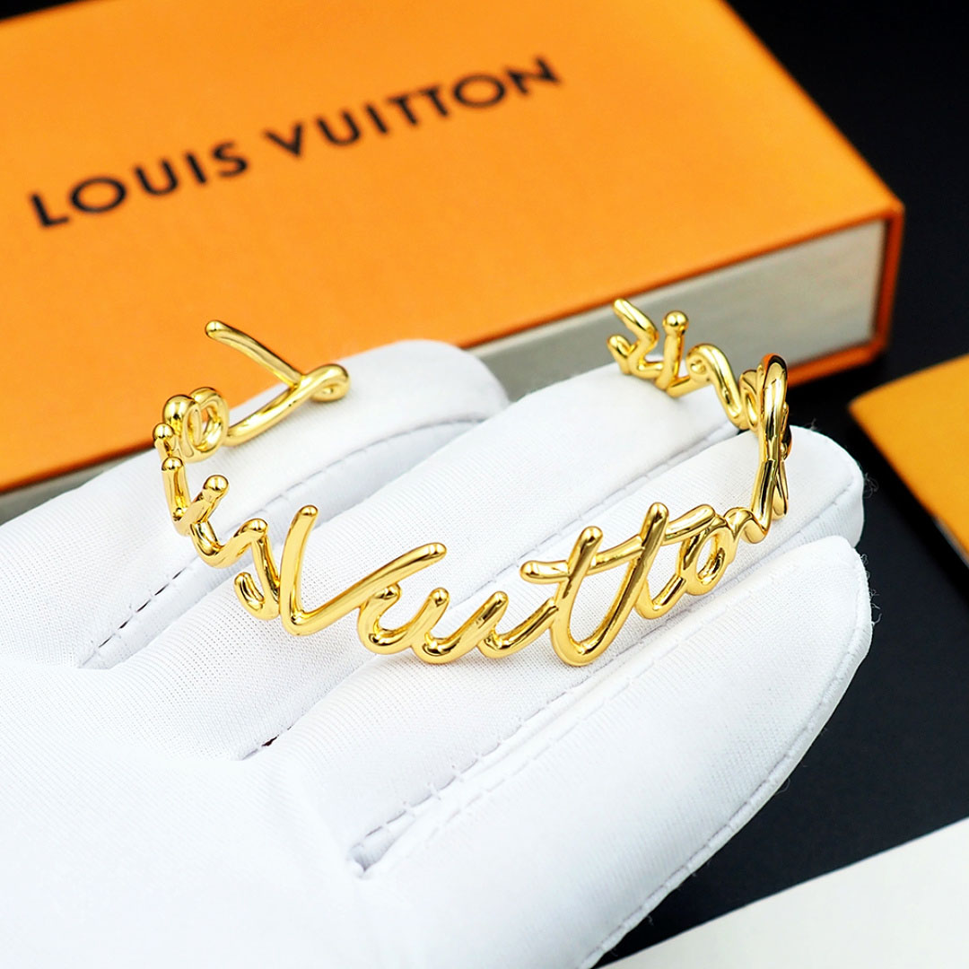 Louis Vuitton LV Script Bracelet M1812M - DopestKickz