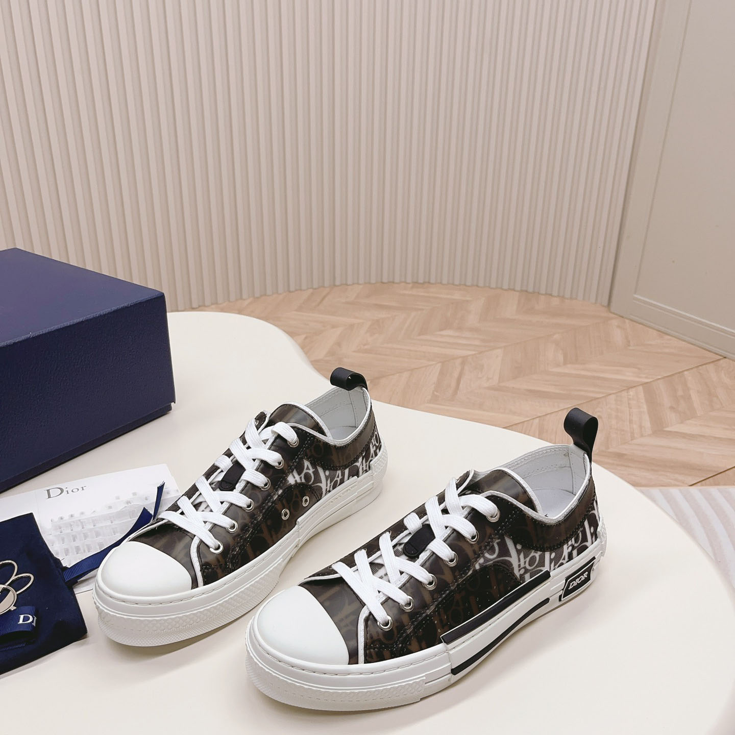 Dior B23 Low 'Dior Oblique - Charcoal' - DopestKickz