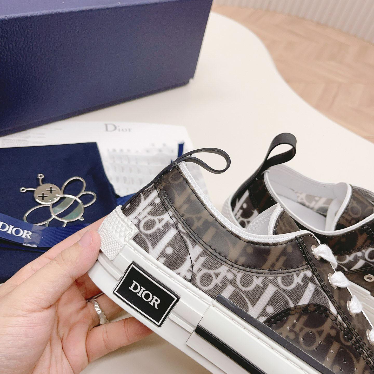 Dior B23 Low 'Dior Oblique - Charcoal' - DopestKickz