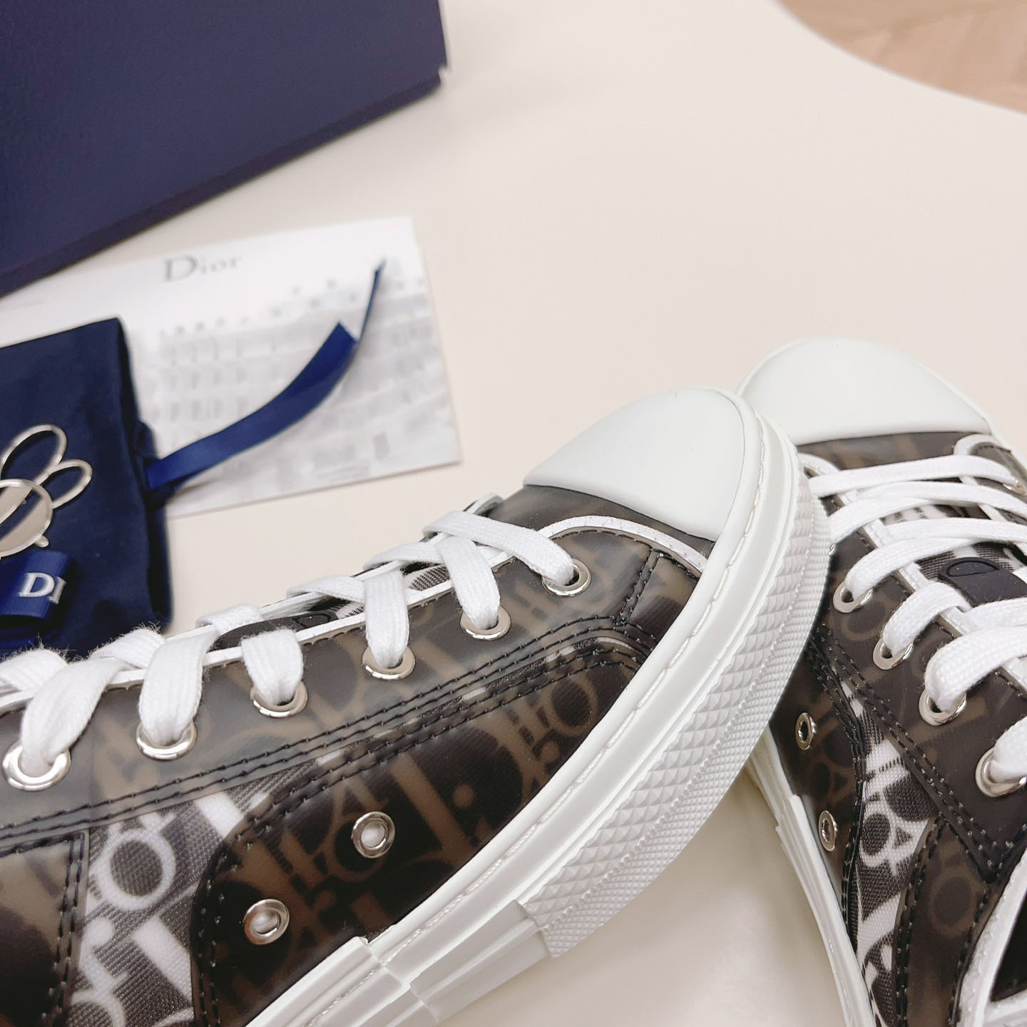 Dior B23 Low 'Dior Oblique - Charcoal' - DopestKickz