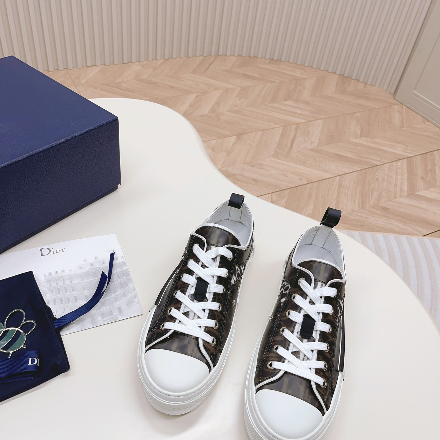 Dior B23 Low 'Dior Oblique - Charcoal' - DopestKickz