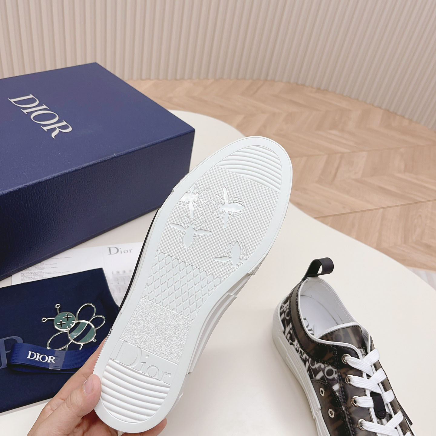 Dior B23 Low 'Dior Oblique - Charcoal' - DopestKickz