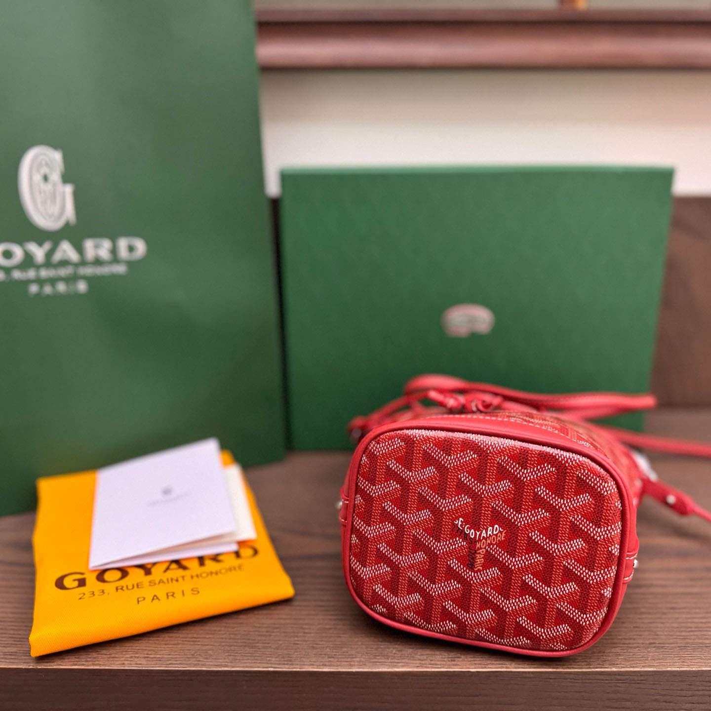 Goyard Petit Flot Mini Bucket Bag - DopestKickz