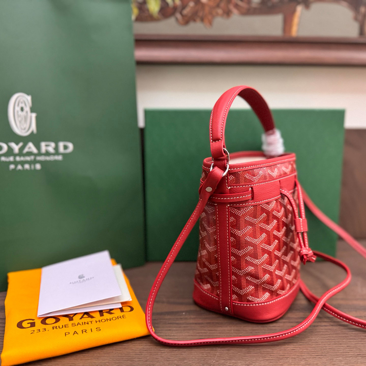 Goyard Petit Flot Mini Bucket Bag - DopestKickz