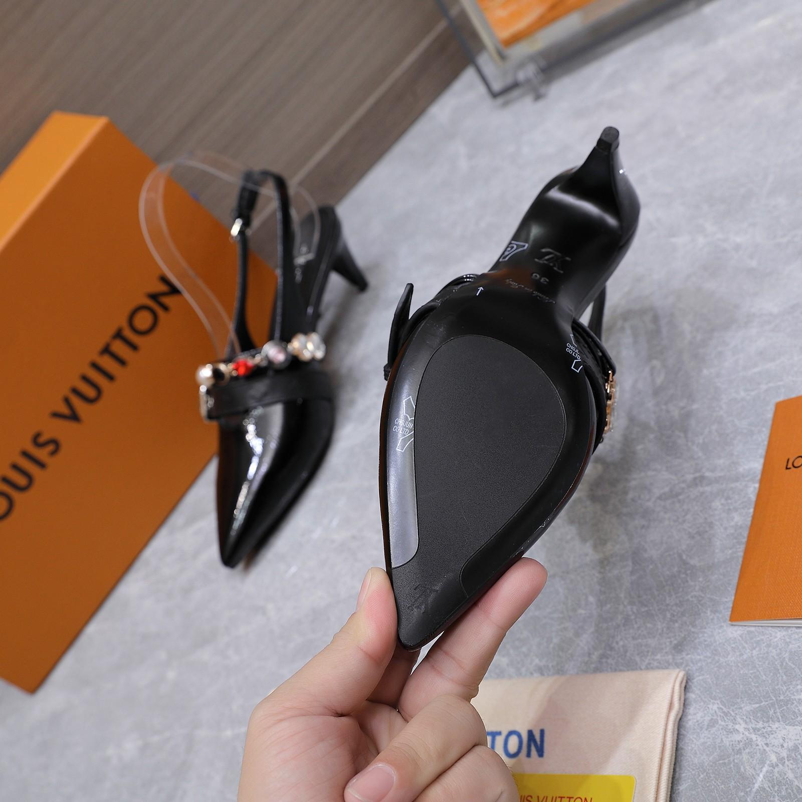Louis Vuitton LV Vibe Slingback Pump   1AIT25 - DopestKickz