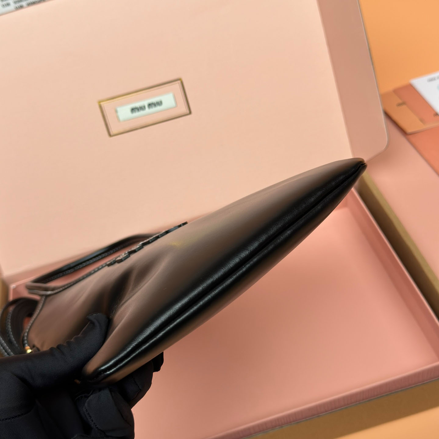 Miu Miu Ivy Leather Handbag - DopestKickz