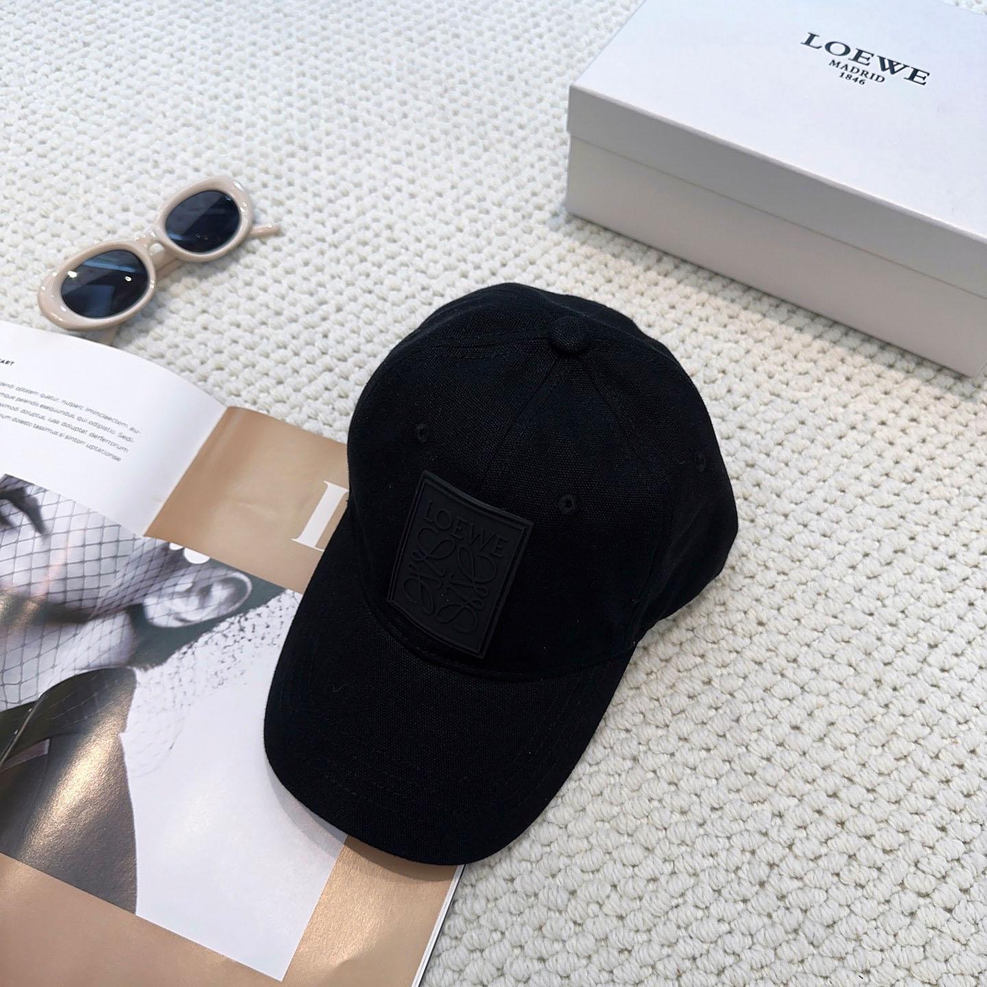 Loewe Patch Cap In Canvas - DopestKickz
