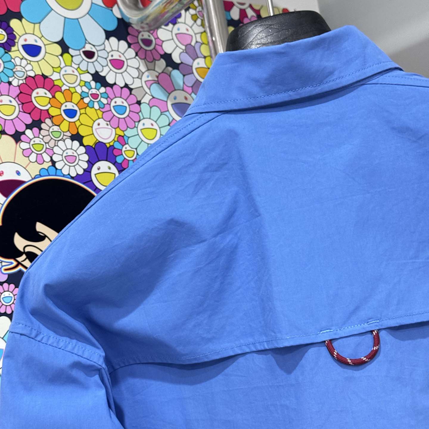 Miu Miu Logo-embroidered Cropped Poplin Shirt - DopestKickz