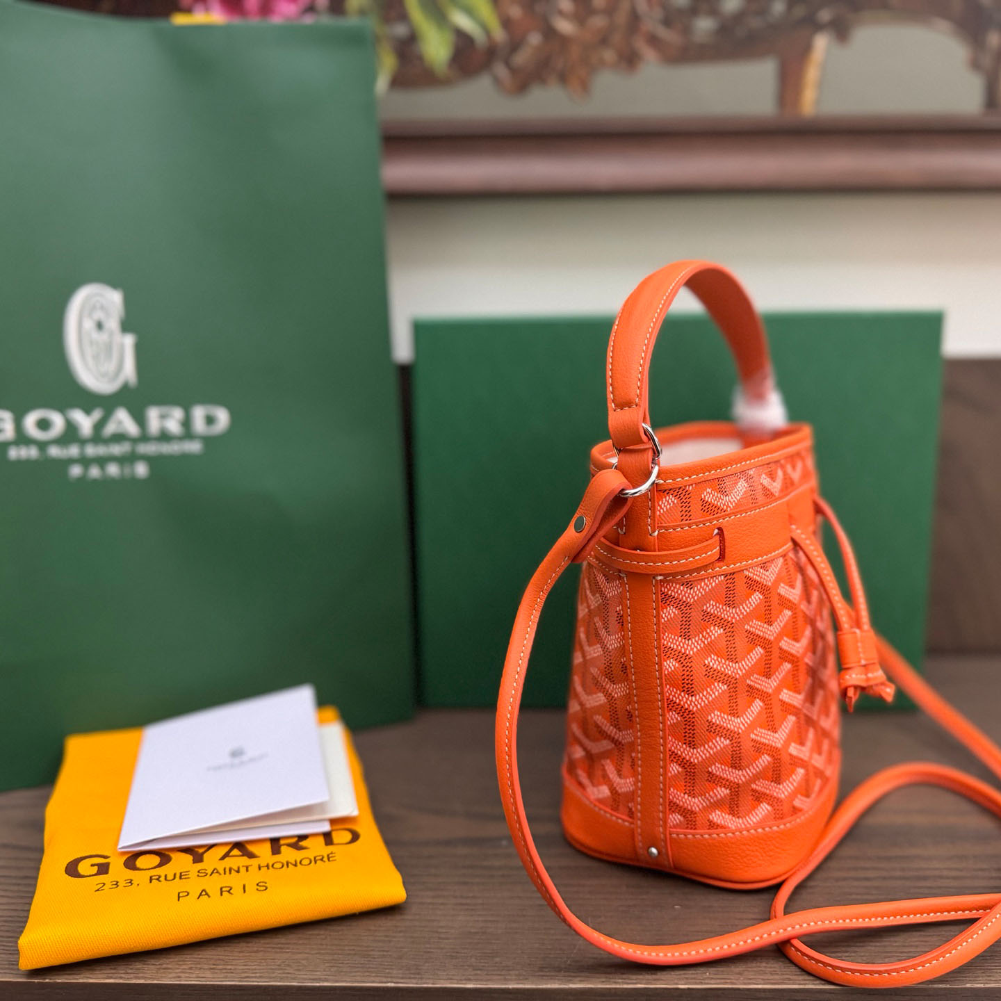 Goyard Petit Flot Mini Bucket Bag - DopestKickz