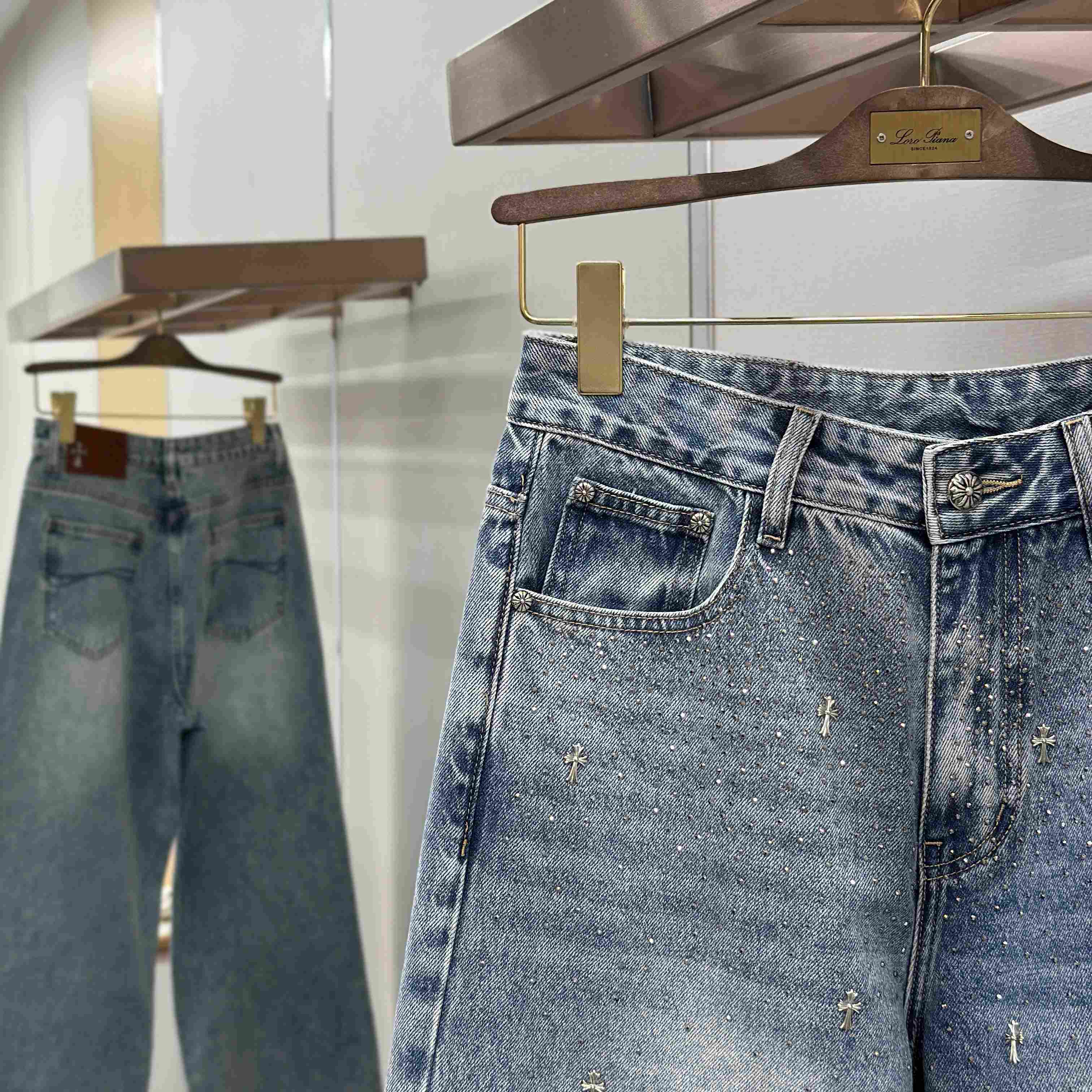 Chrome Hearts Jeans - DopestKickz