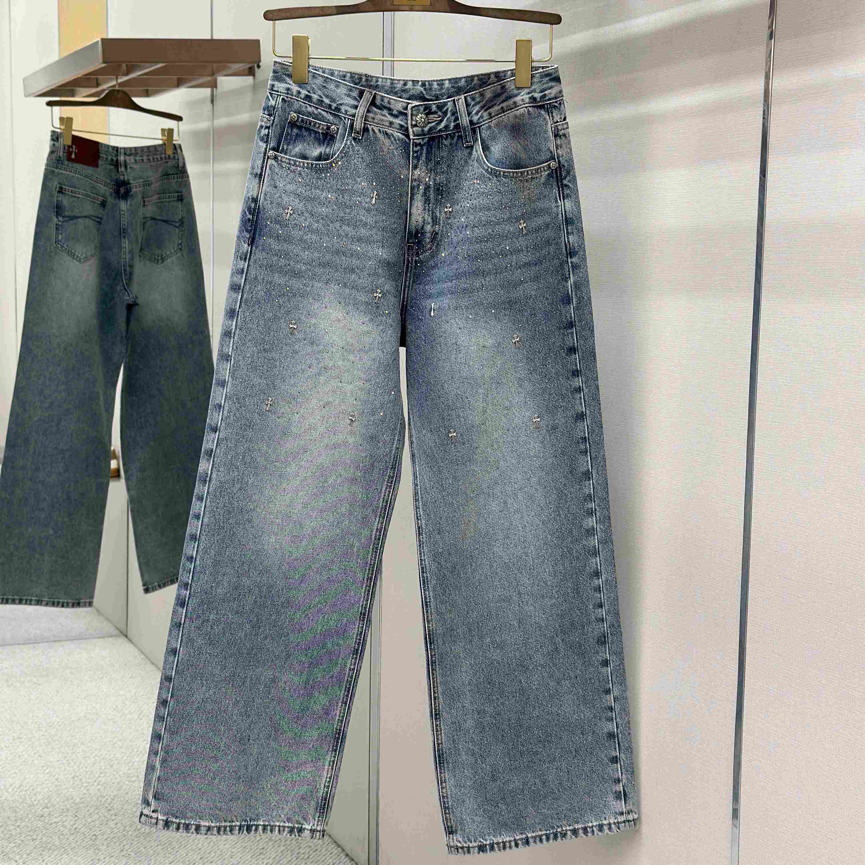 Chrome Hearts Jeans - DopestKickz