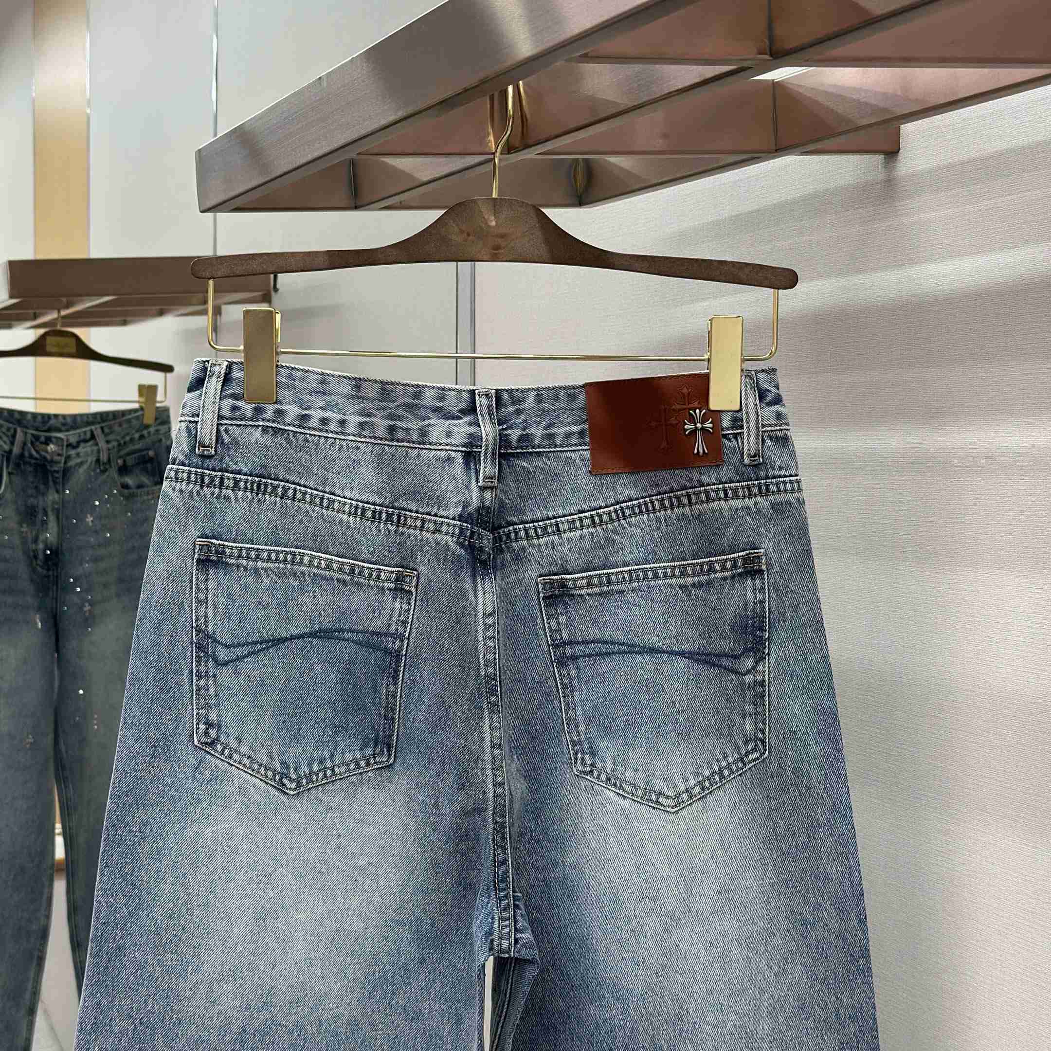 Chrome Hearts Jeans - DopestKickz