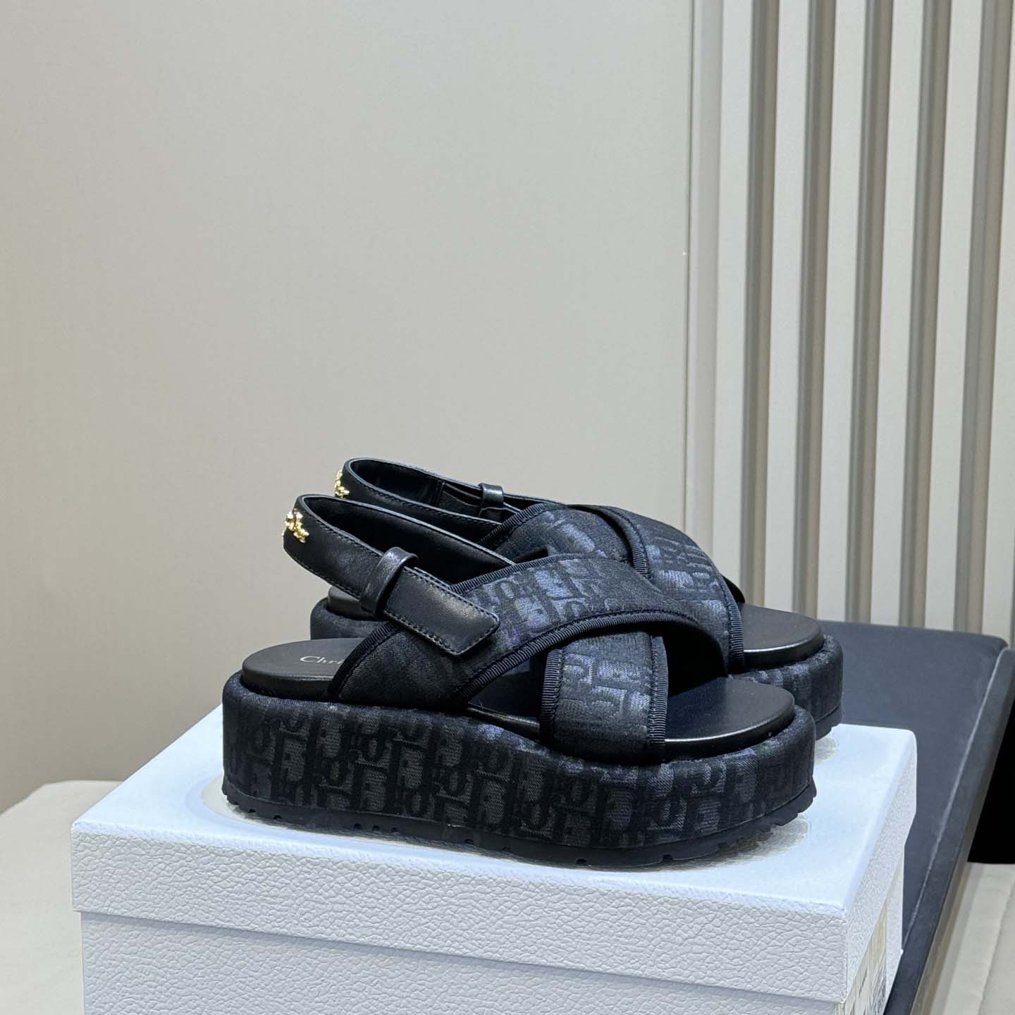 Dior D-Lane Platform Sandal  - DopestKickz