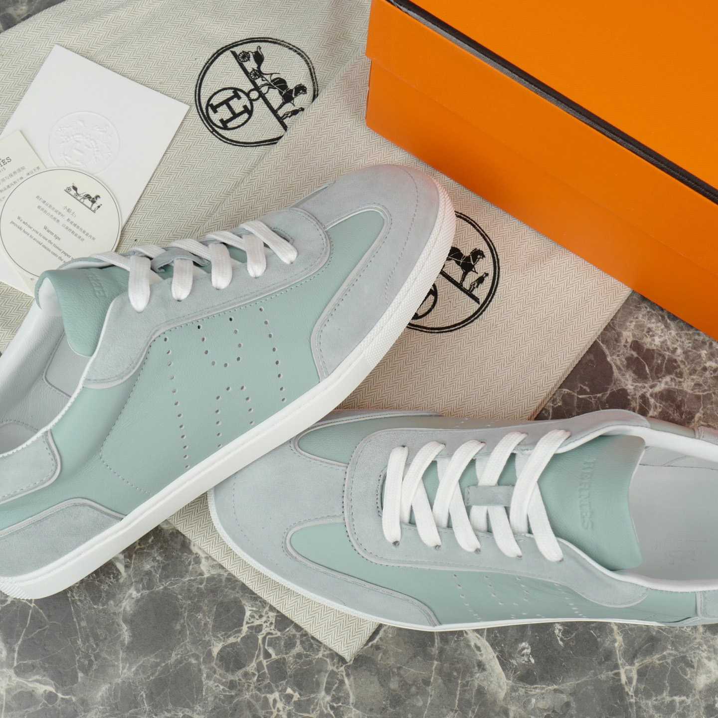 Hermes  Match Sneaker - DopestKickz