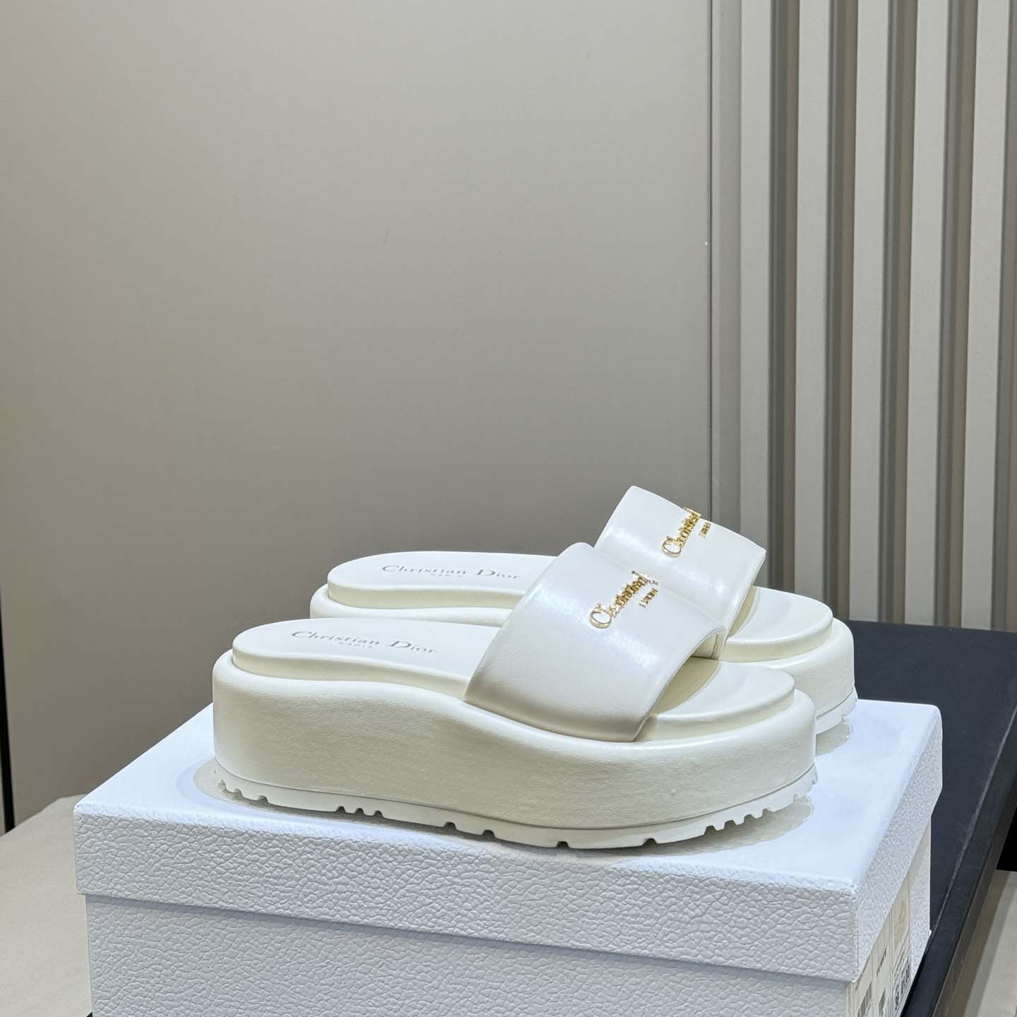 Dior D-Lane Platform Slide - DopestKickz