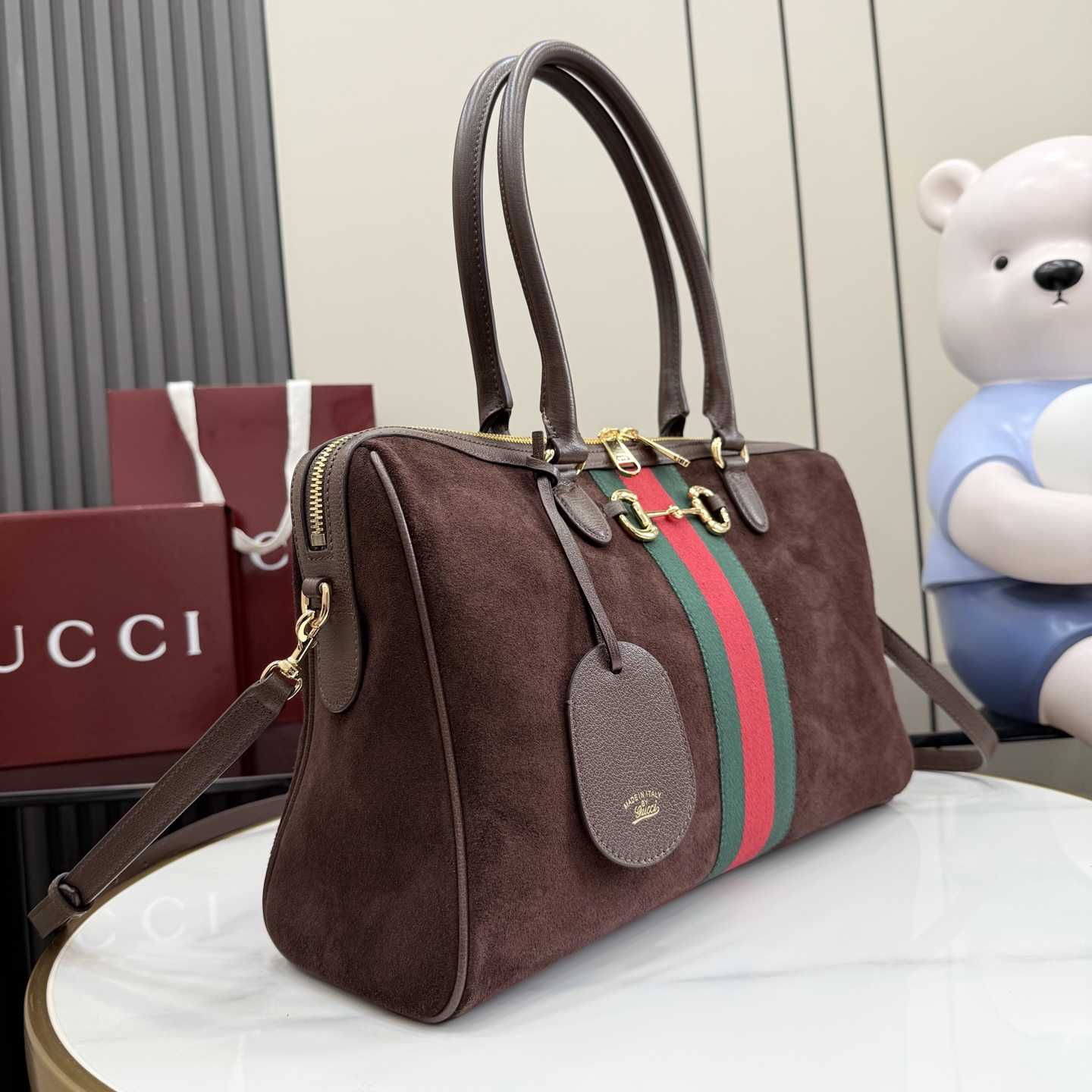 Gucci Borsetto Large Boston Bag - DopestKickz