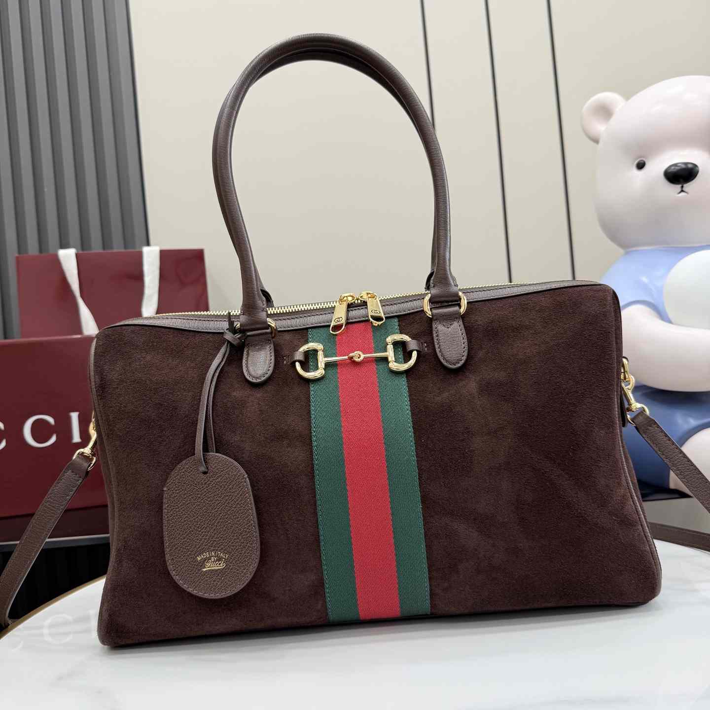 Gucci Borsetto Large Boston Bag - DopestKickz