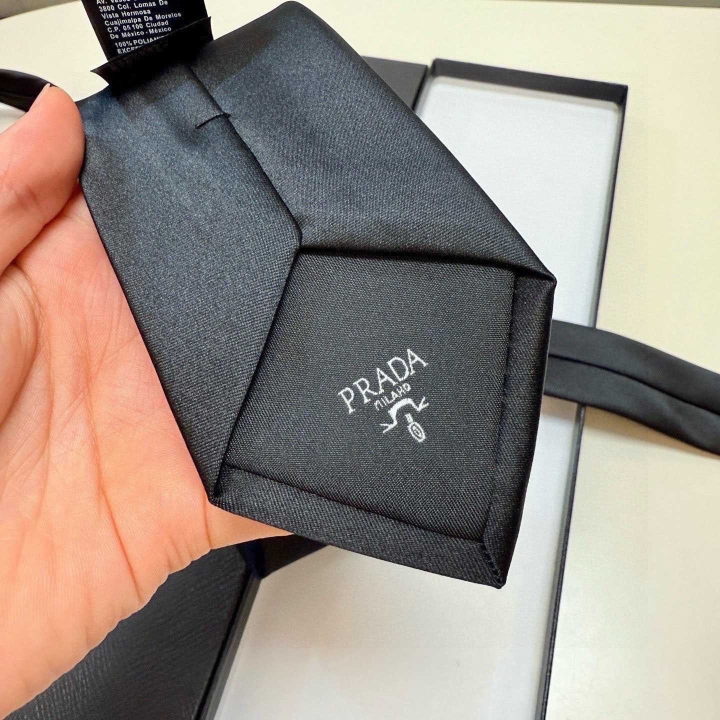 Prada Prada Logo Tie - DopestKickz