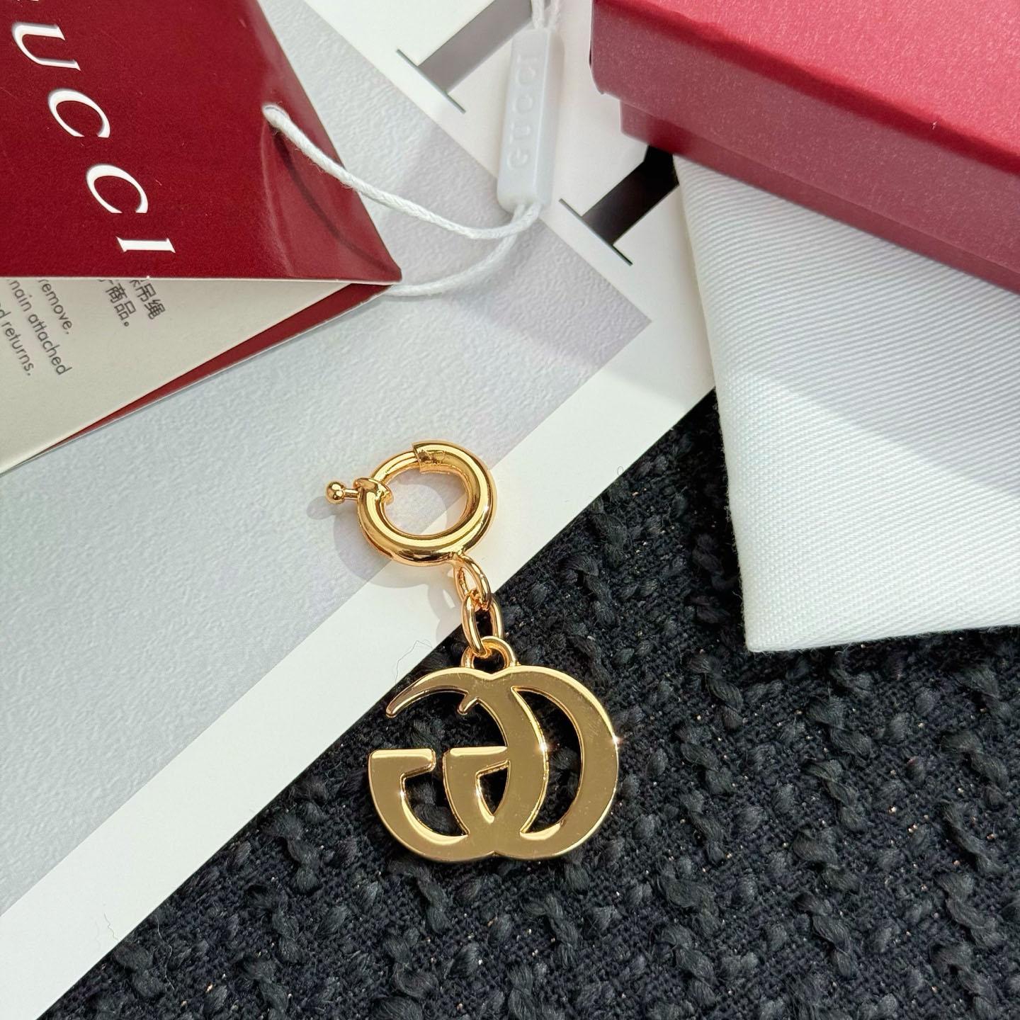 Gucci Double G Bag Charm - DopestKickz