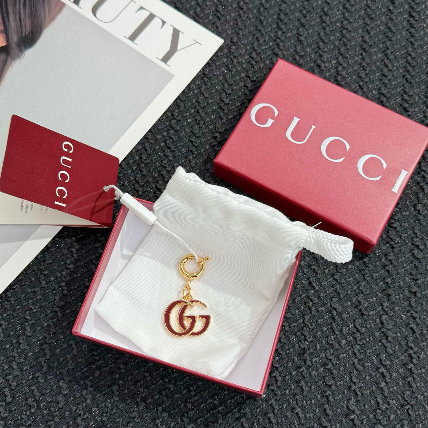 Gucci Double G Bag Charm - DopestKickz
