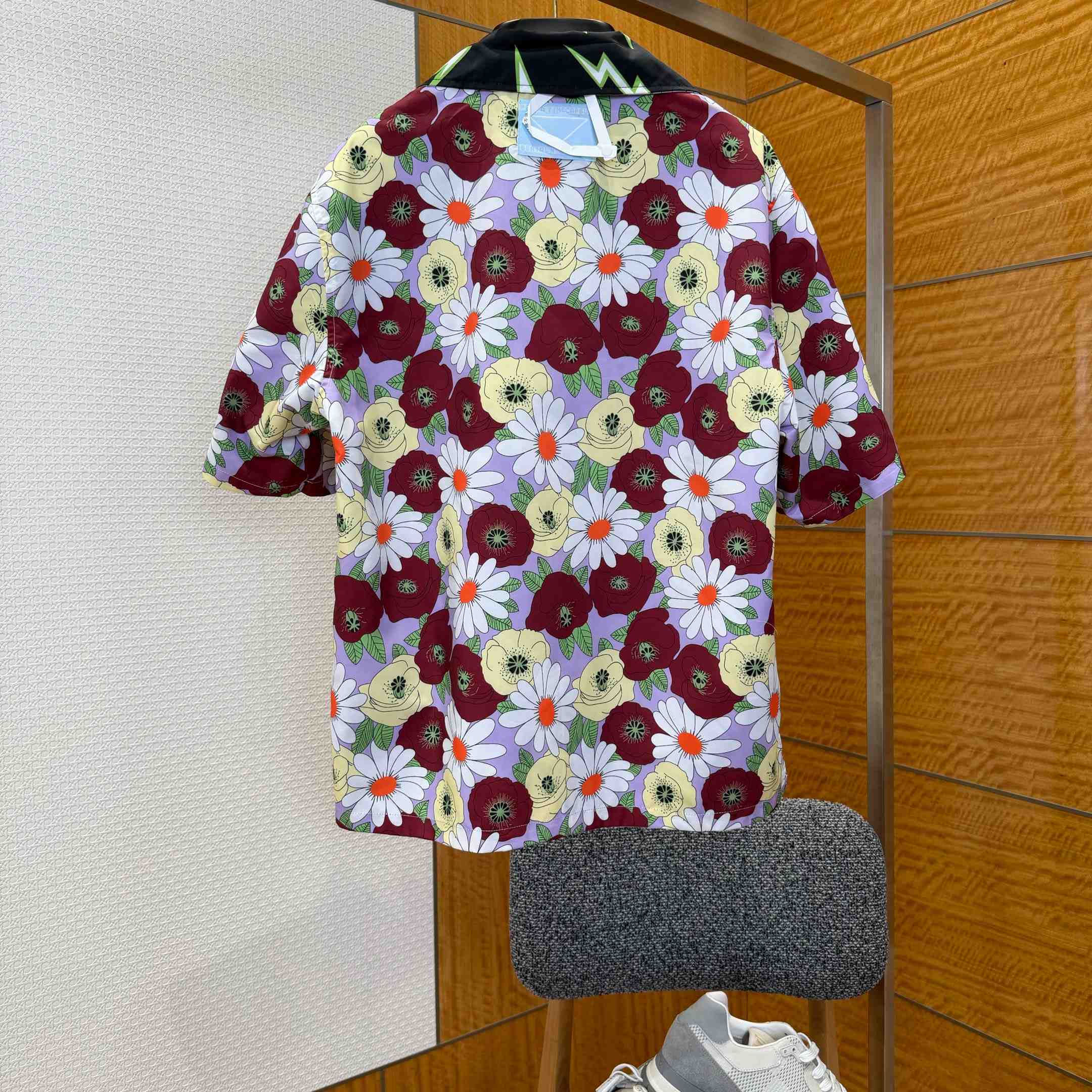 Prada Timecapsule Printed Cotton Shirt - DopestKickz