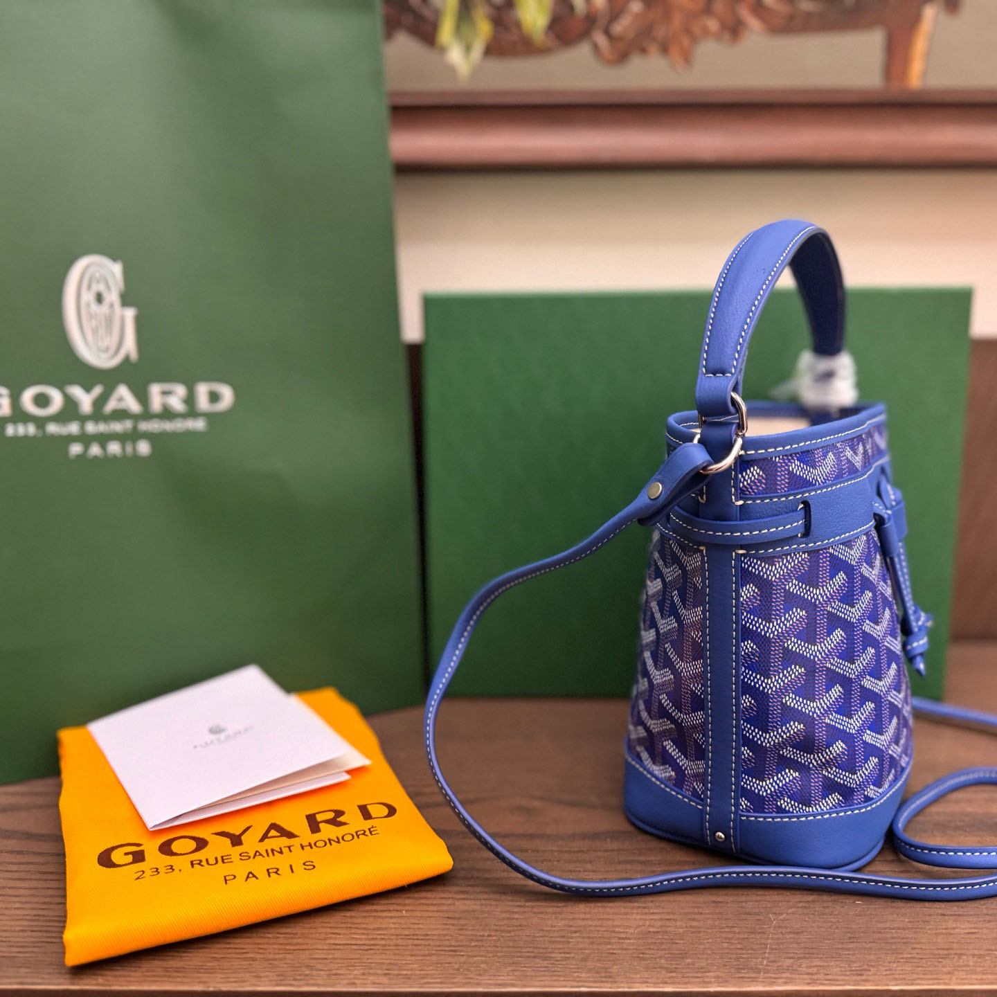 Goyard Petit Flot Mini Bucket Bag - DopestKickz