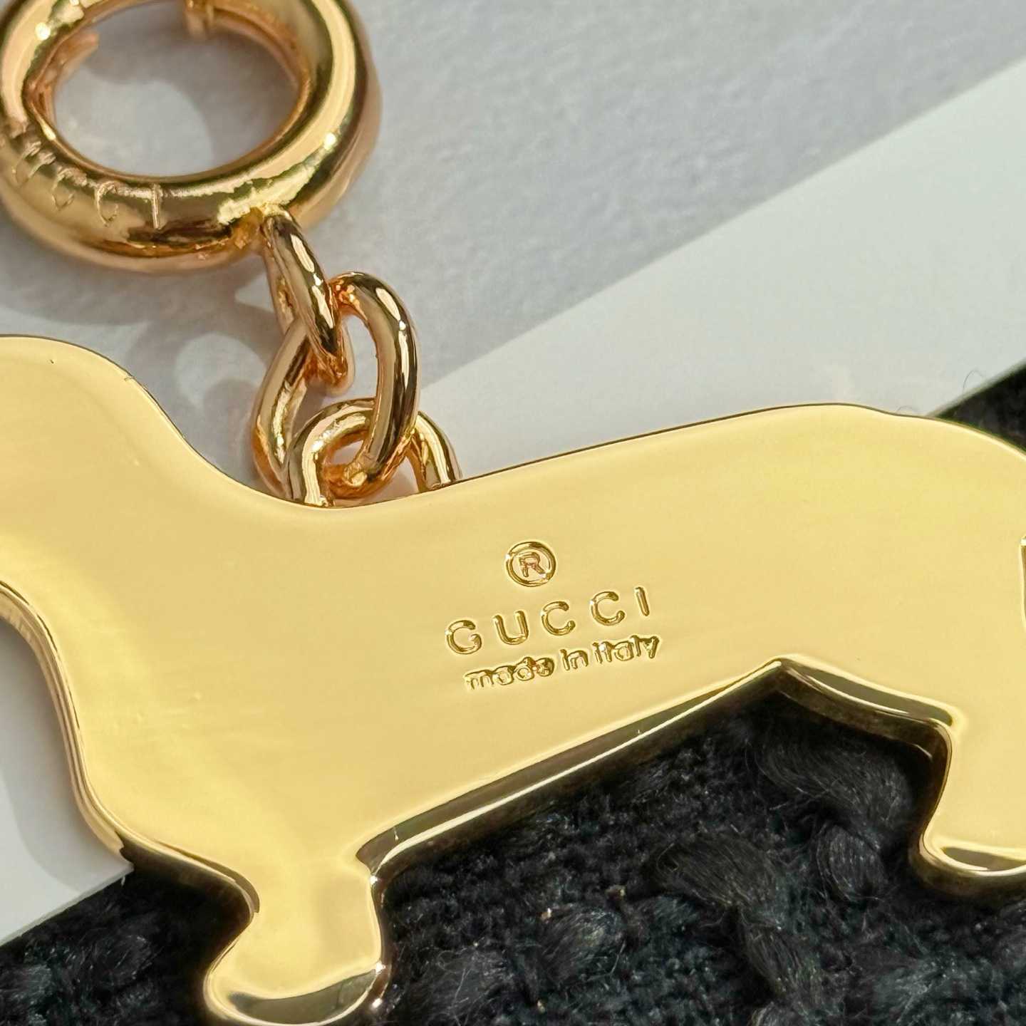 Gucci Red Dog-Shaped Bag - DopestKickz