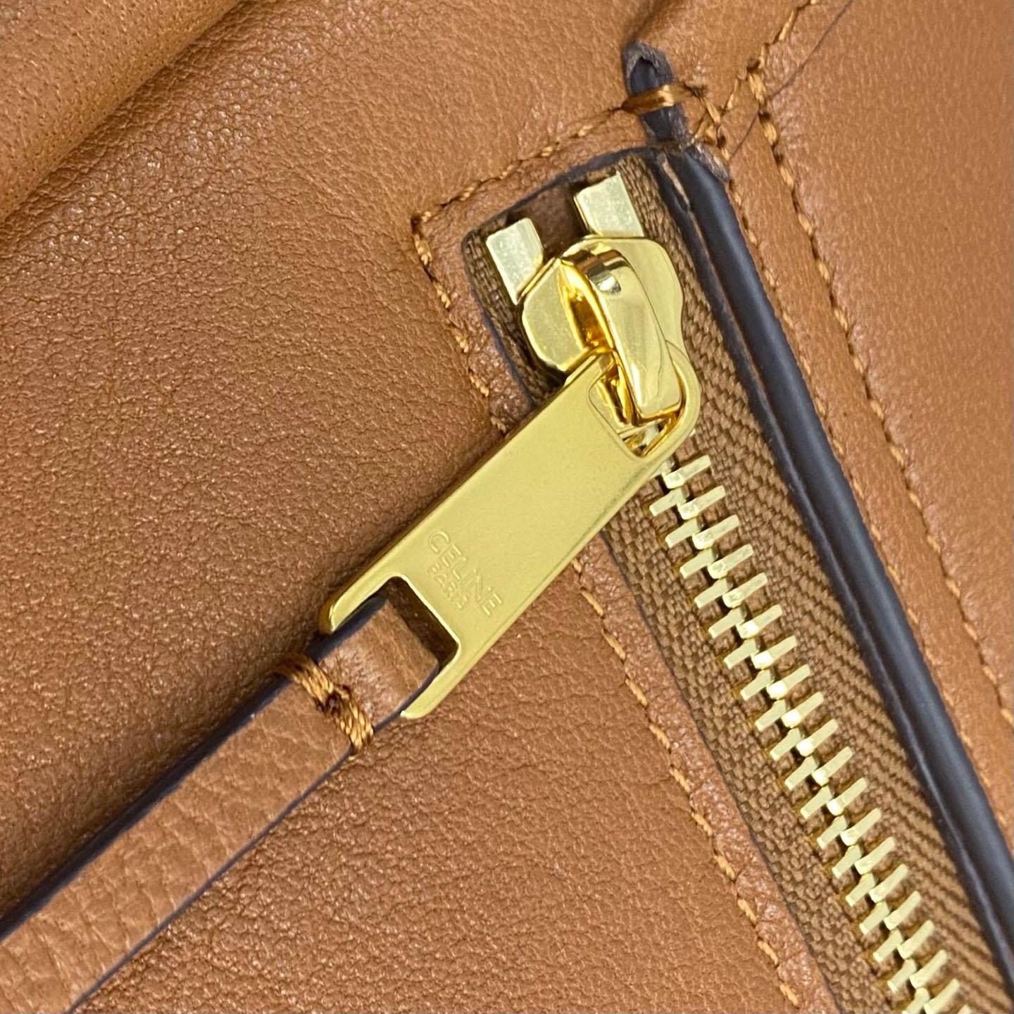 Celine HALFMOON SOFT TRIOMPHE BAG IN SUPPLE SHINY LAMBSKIN - DopestKickz