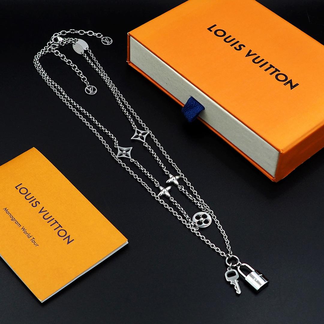 Louis Vuitton LV Iconic Charms Necklace  M02494 - DopestKickz
