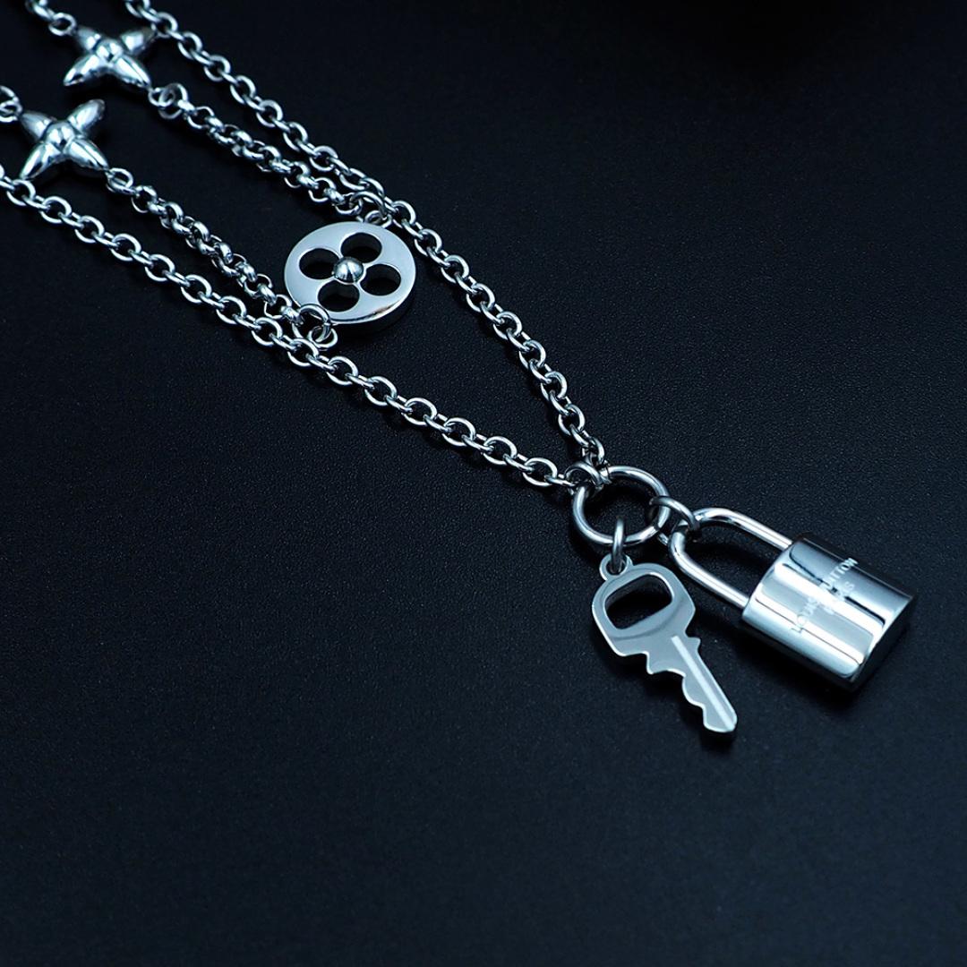 Louis Vuitton LV Iconic Charms Necklace  M02494 - DopestKickz