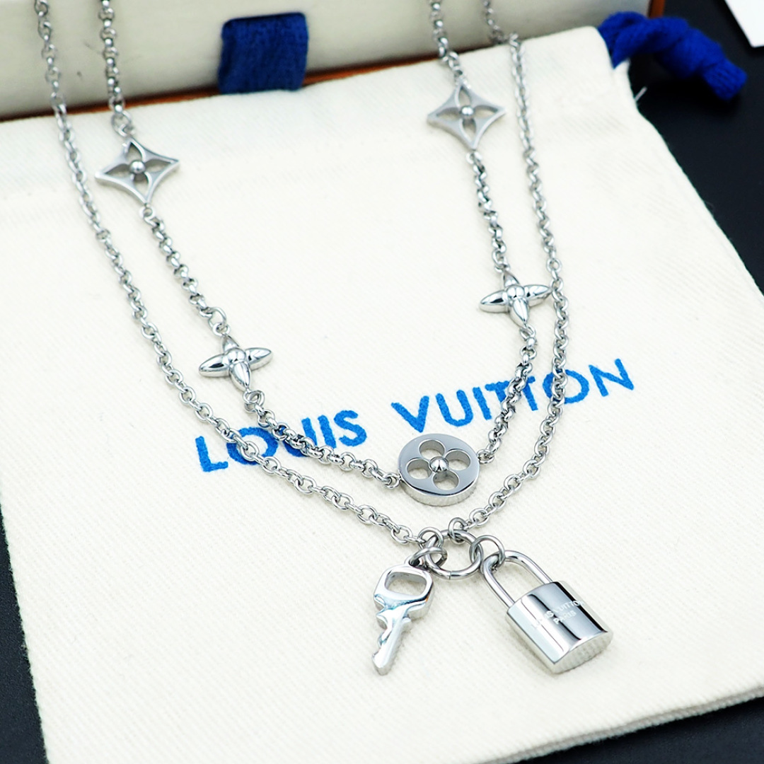 Louis Vuitton LV Iconic Charms Necklace  M02494 - DopestKickz