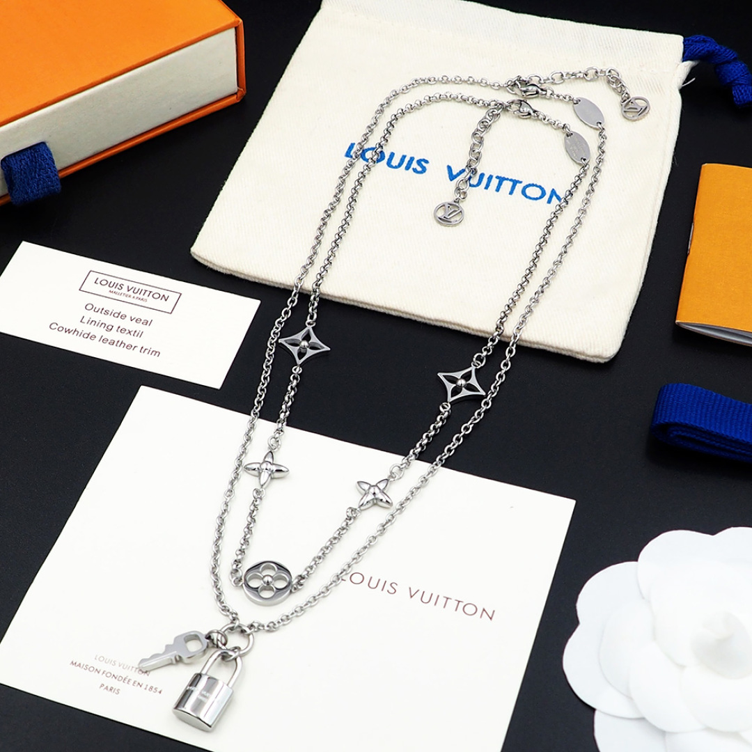 Louis Vuitton LV Iconic Charms Necklace  M02494 - DopestKickz