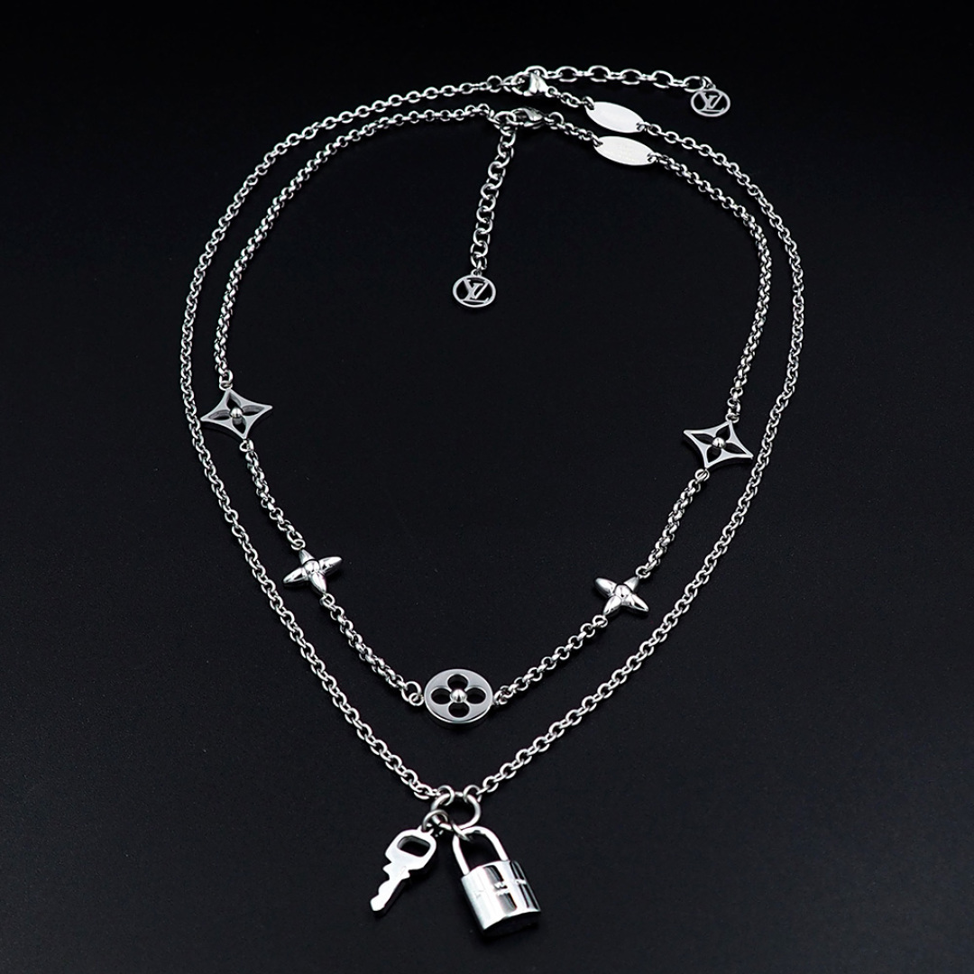 Louis Vuitton LV Iconic Charms Necklace  M02494 - DopestKickz