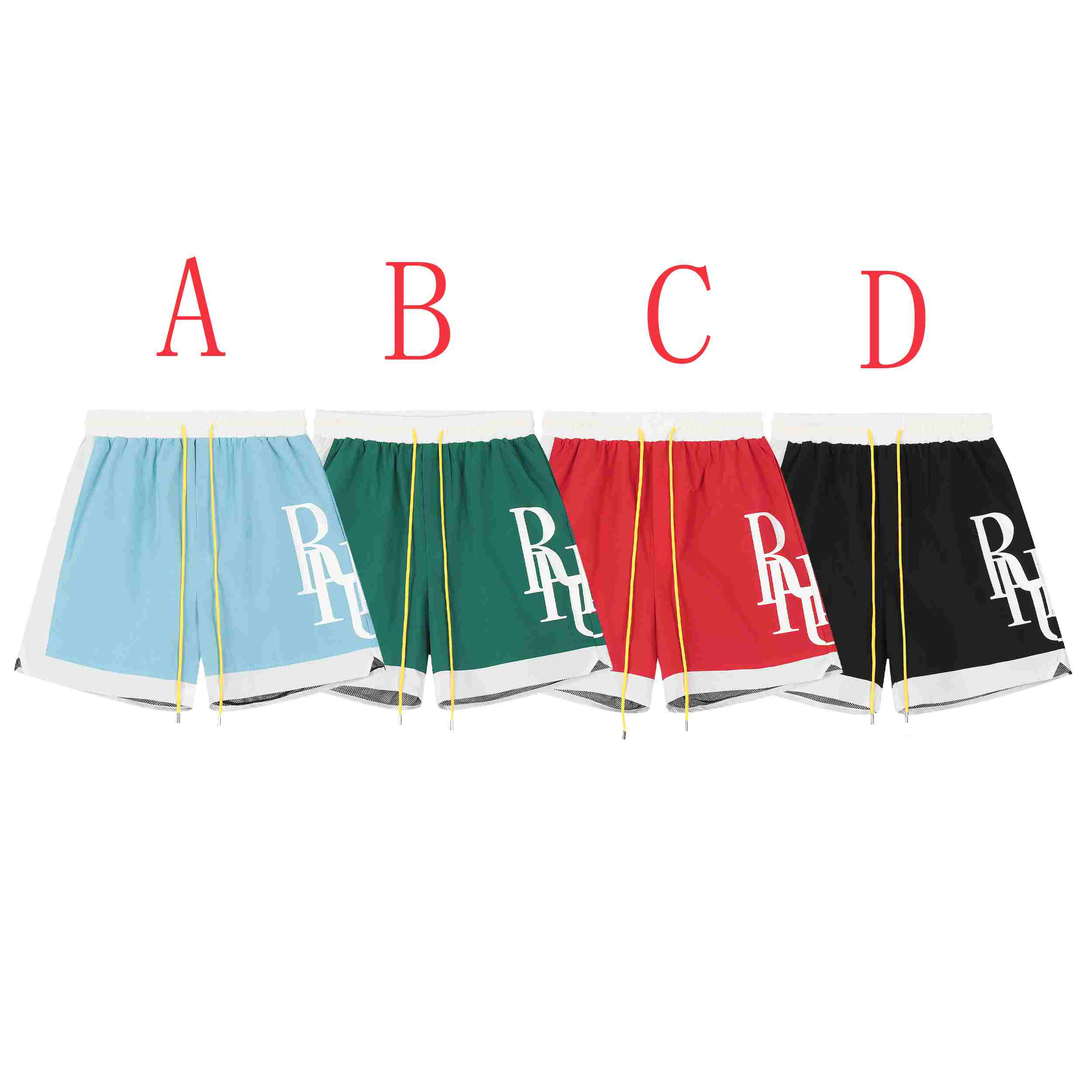 Rhude Side Logo Short  - DopestKickz