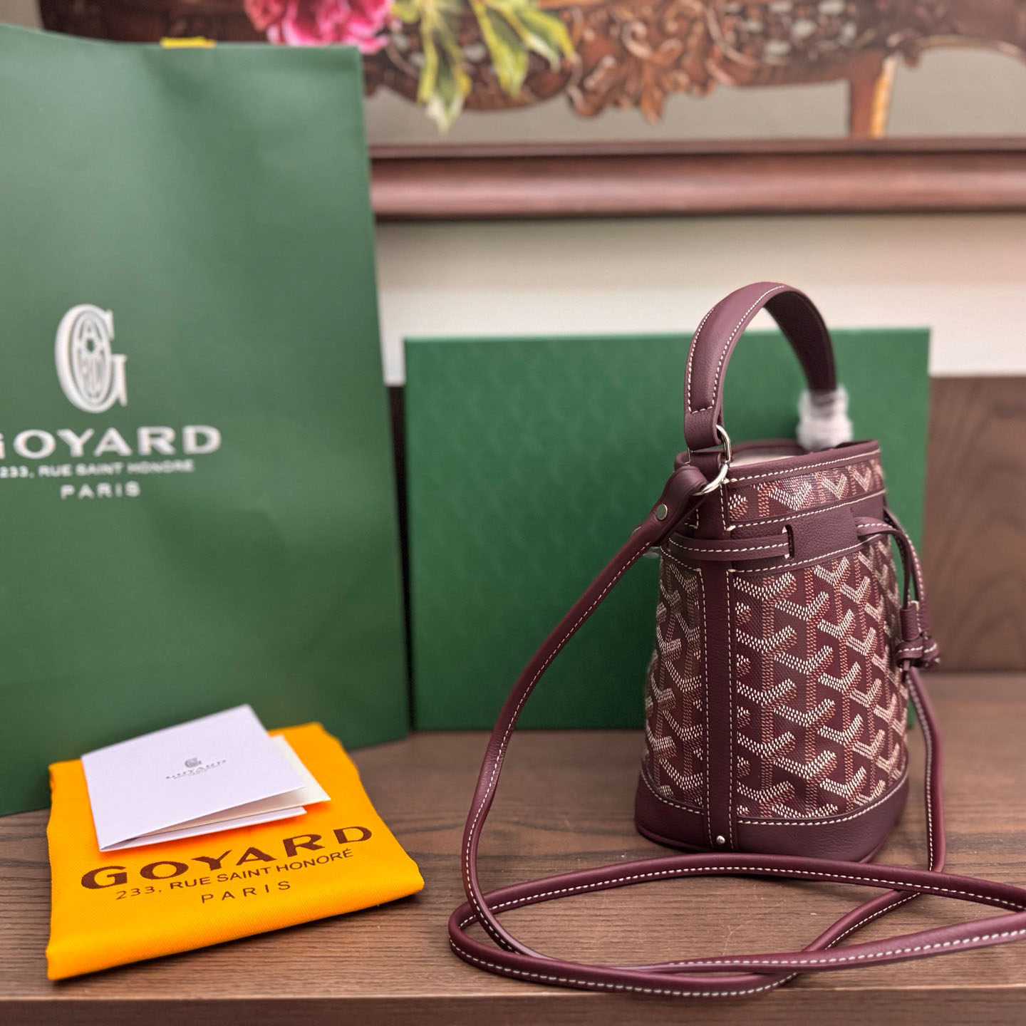 Goyard Petit Flot Mini Bucket Bag - DopestKickz