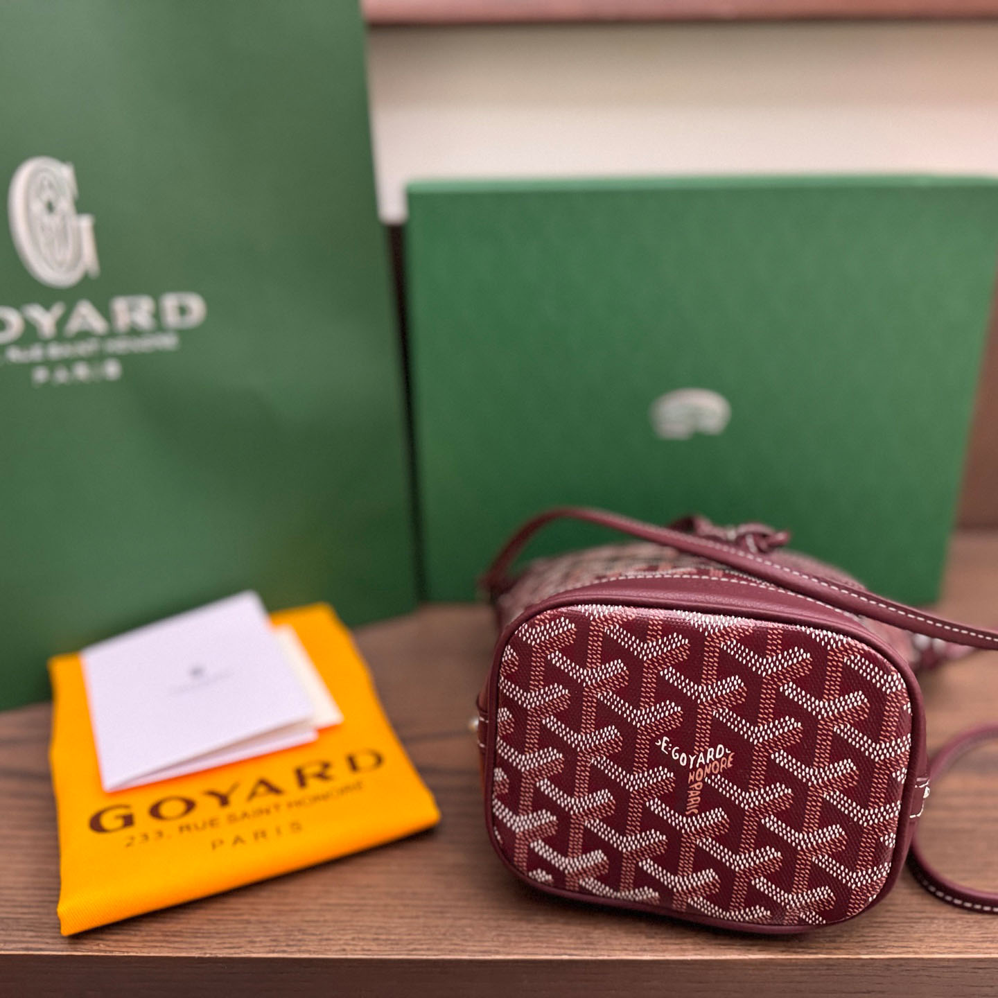 Goyard Petit Flot Mini Bucket Bag - DopestKickz