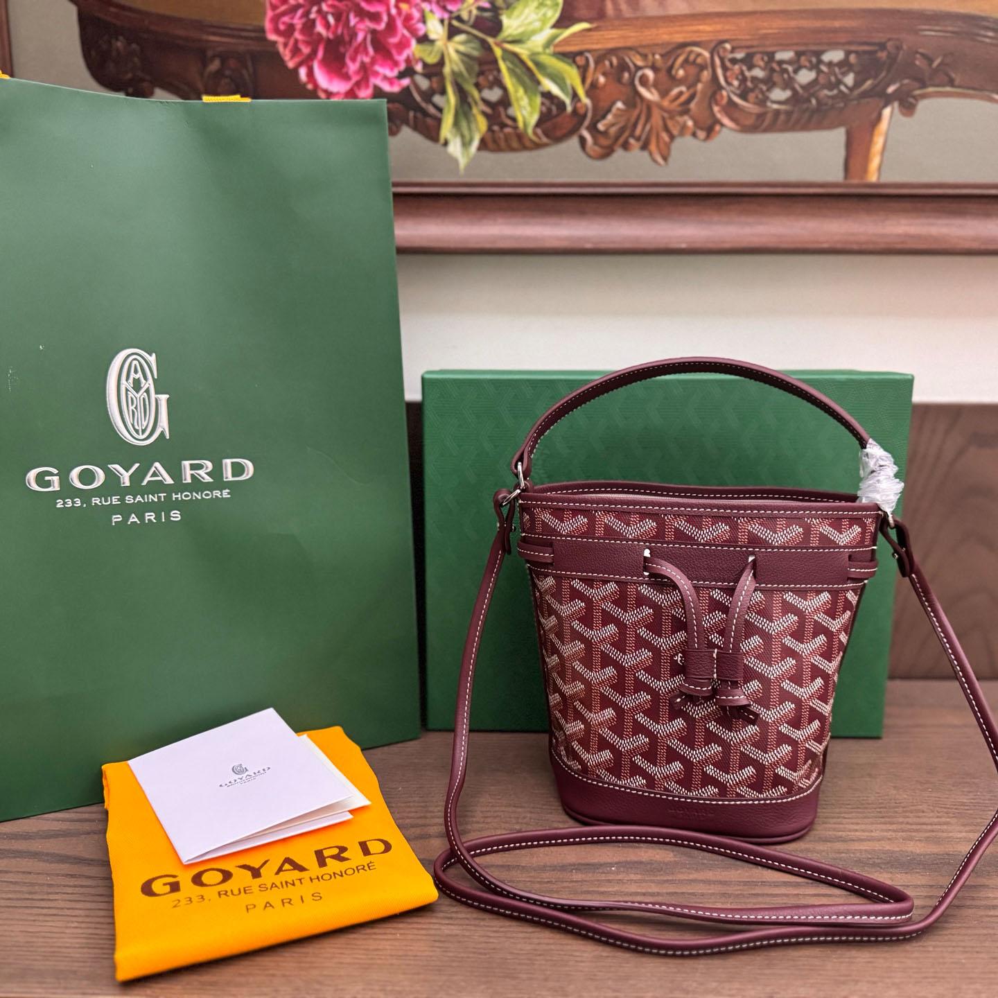 Goyard Petit Flot Mini Bucket Bag - DopestKickz