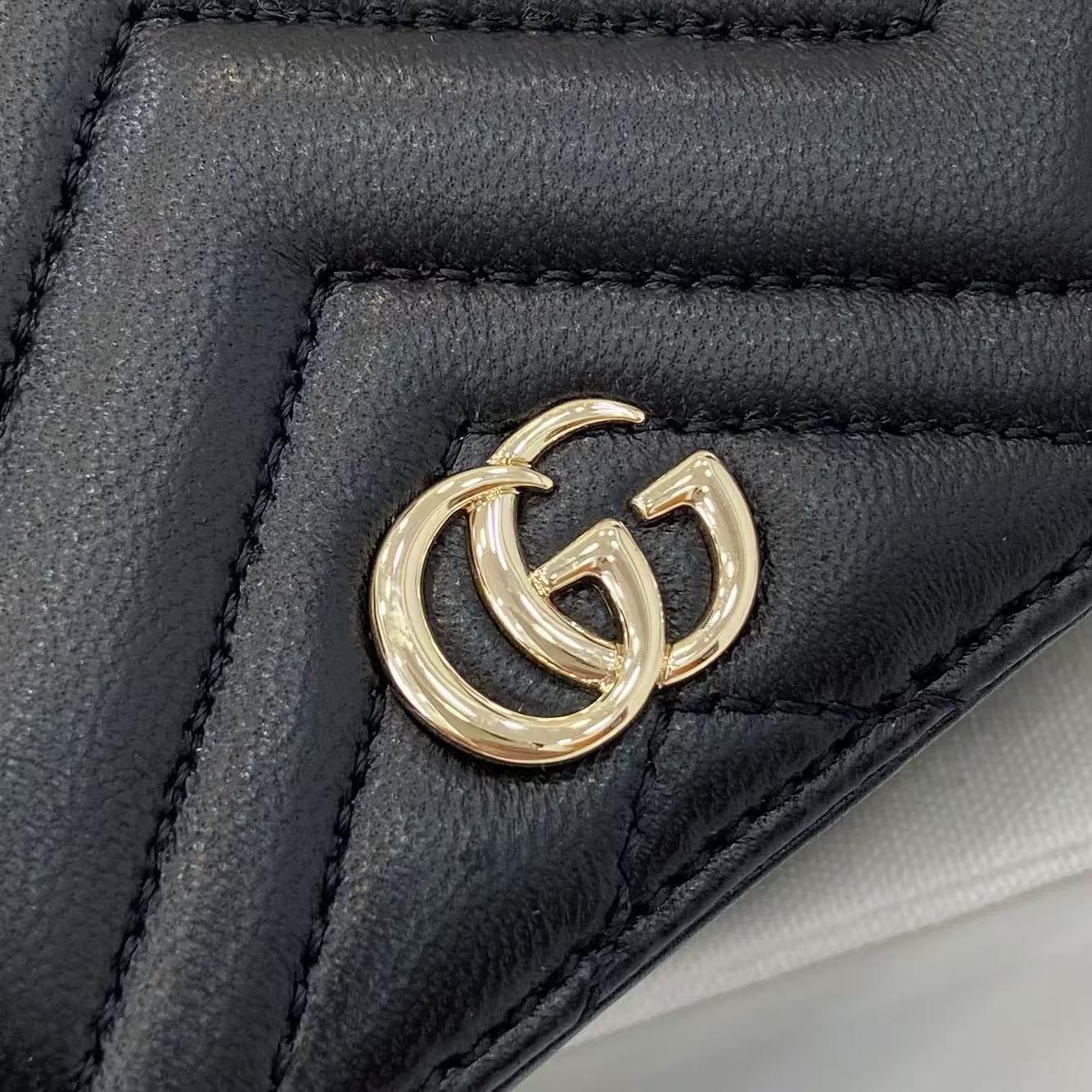 Gucci GG Marmont Card Case Wallet 466492 - DopestKickz