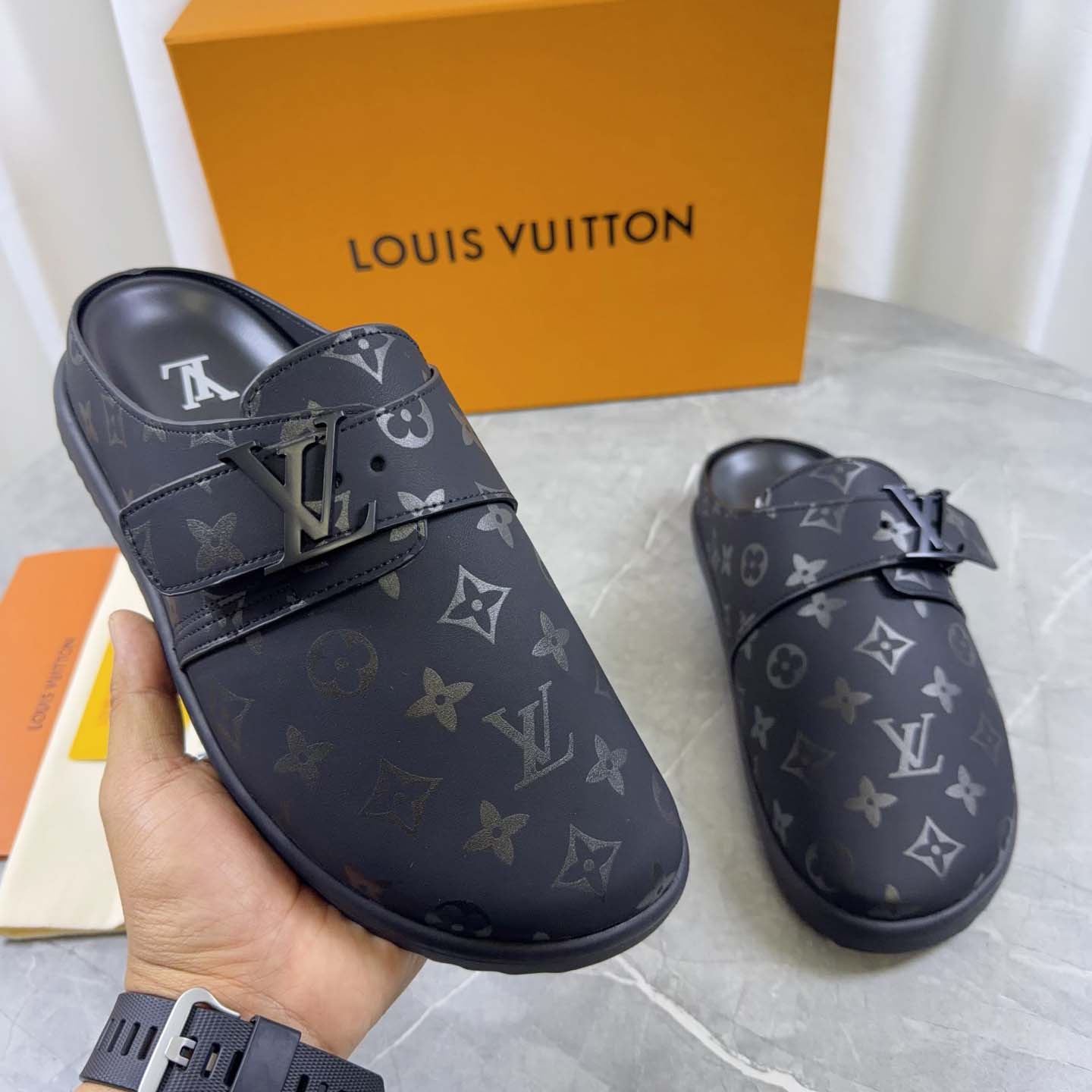 Louis Vuitton LV Easy Mule   - DopestKickz