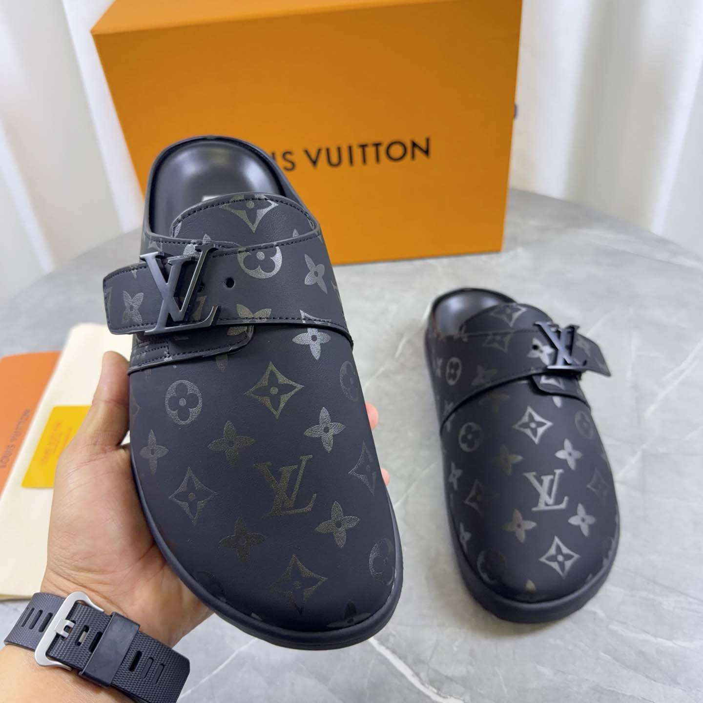 Louis Vuitton LV Easy Mule   - DopestKickz