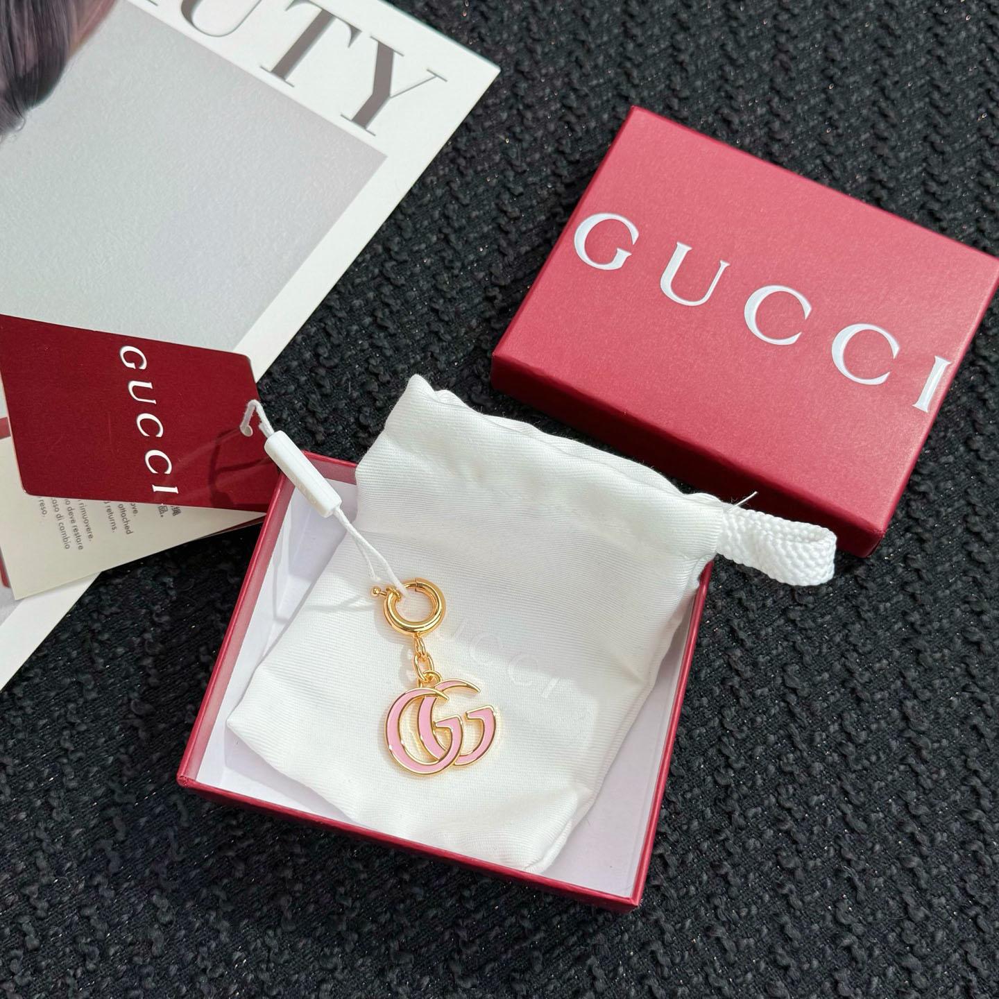 Gucci Double G Bag Charm - DopestKickz