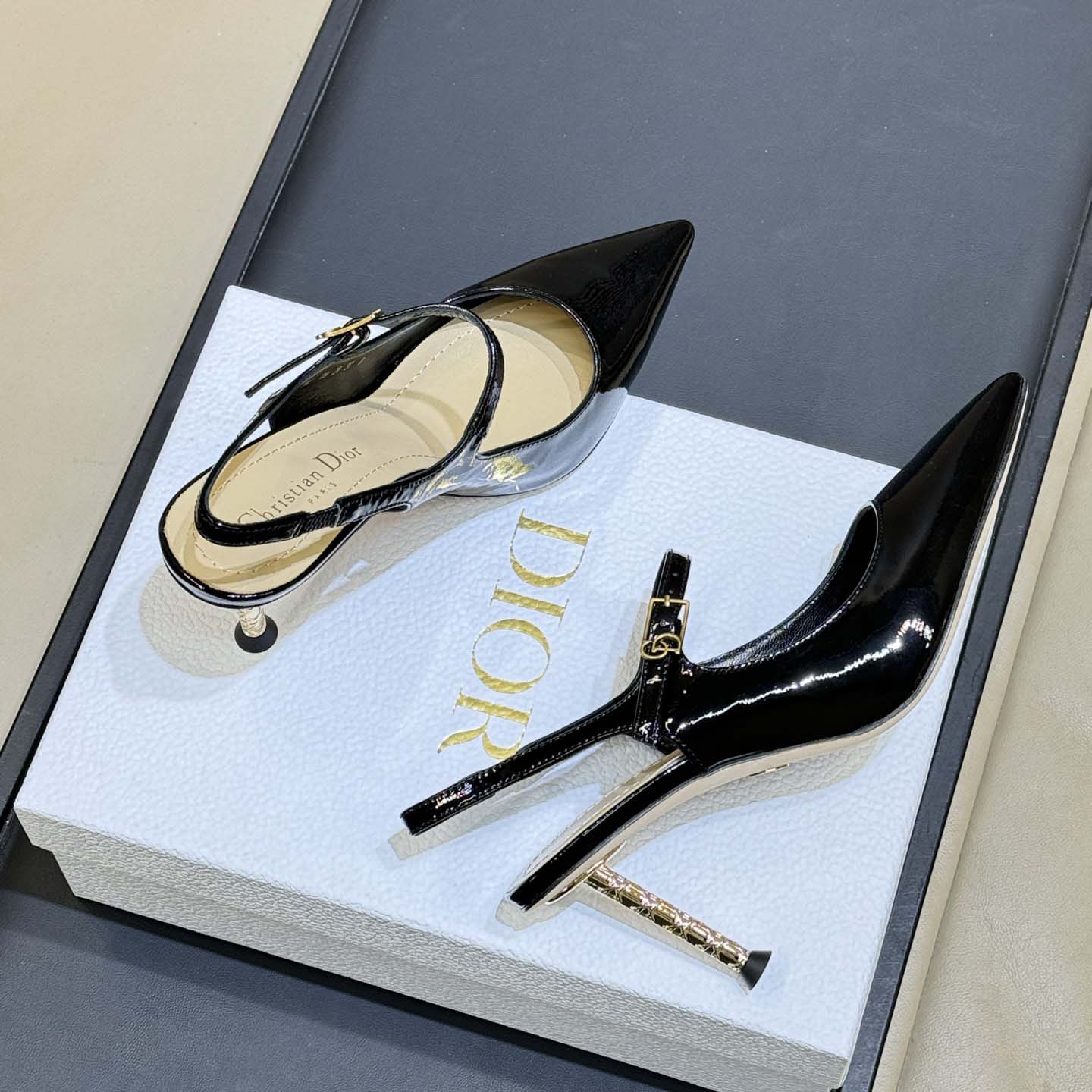Dior Icon Slingback Pump  - DopestKickz